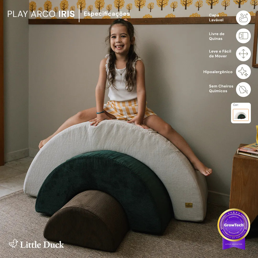 Kit Desenvolvimento 4 - Play Baby 6 + Play Arco Iris + Pool Kids