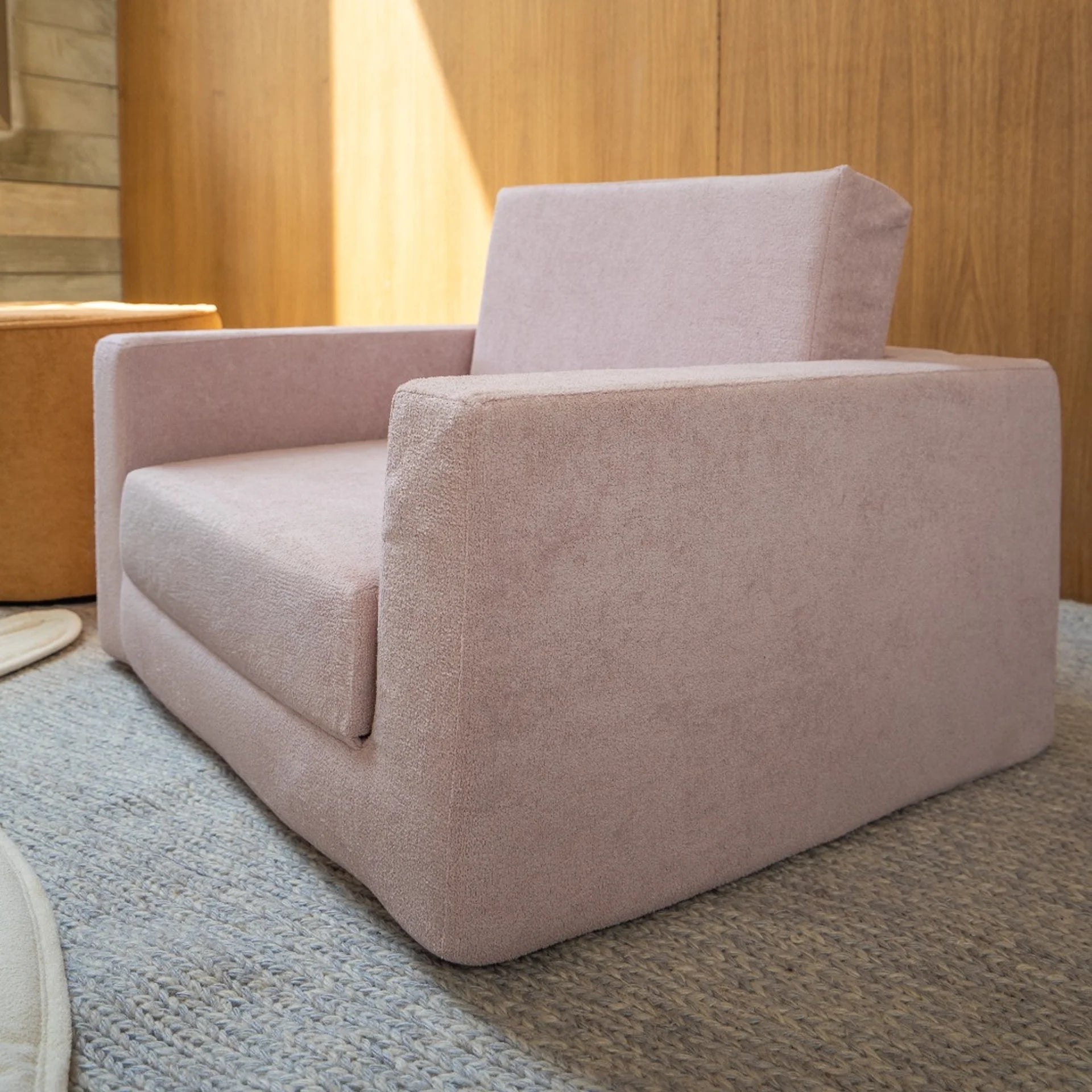 Poltrona Multifuncional Lucca - Rosa Claro