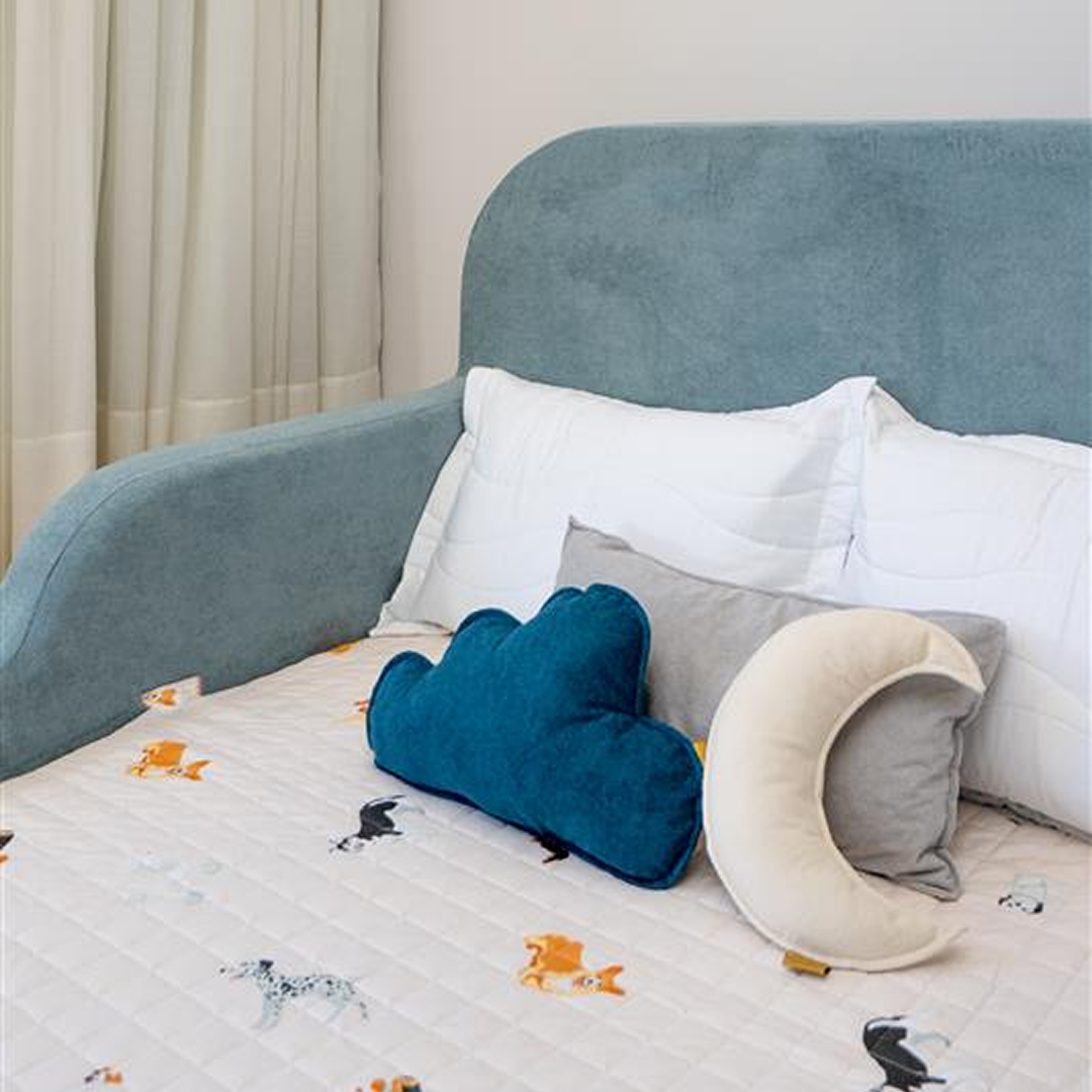 Cama Montessoriana Casal - Azul claro | Little Duck