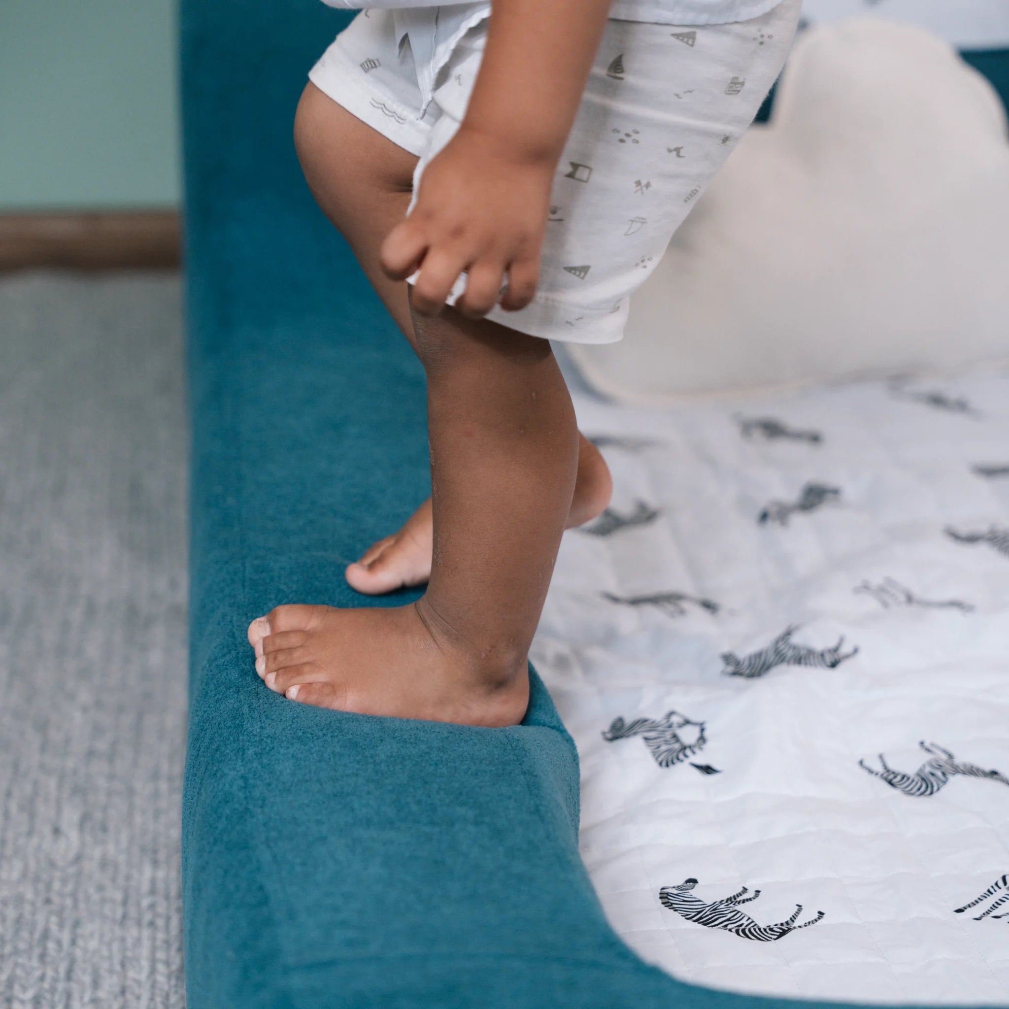 Cama Montessoriana Solteiro - Azul Marinho | Little Duck