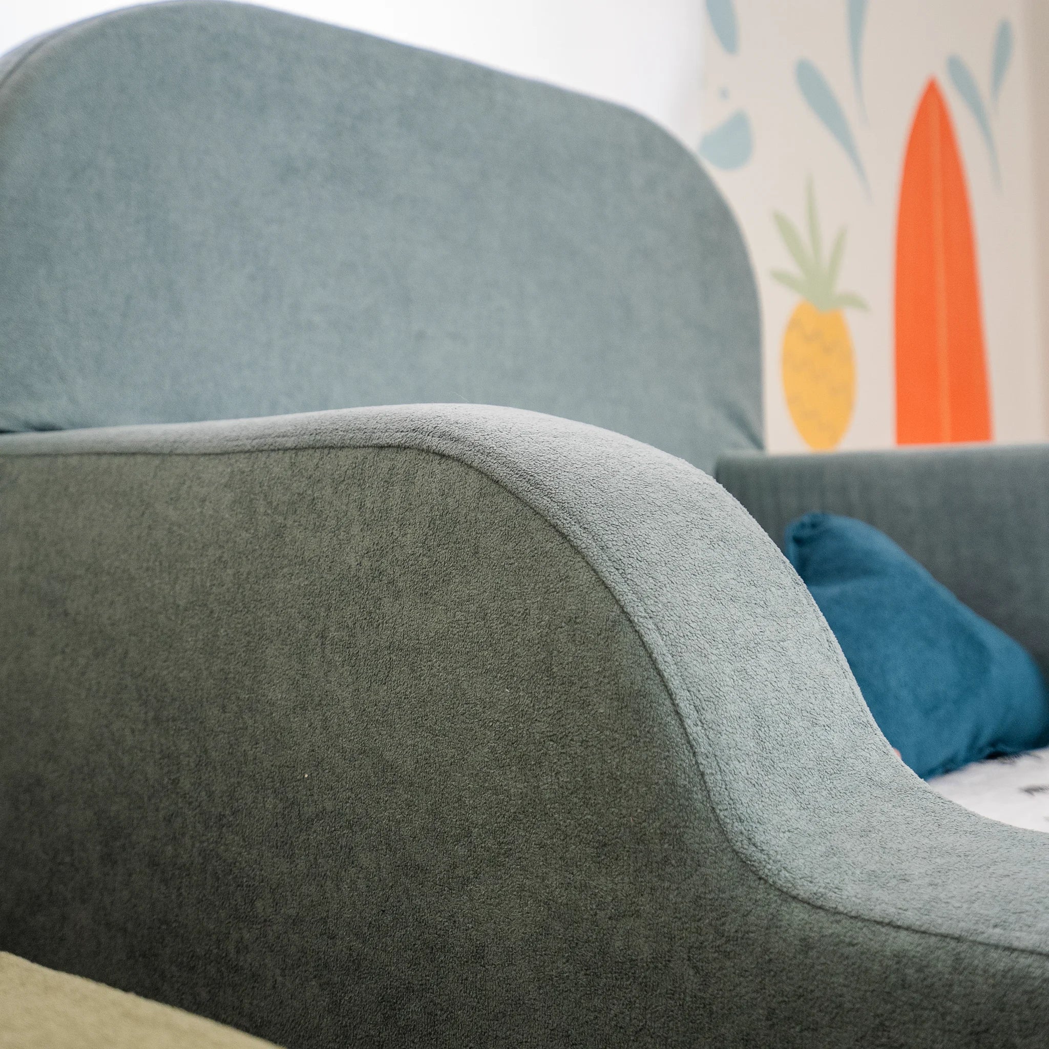 Cama Montessoriana Casal - Azul claro | Little Duck