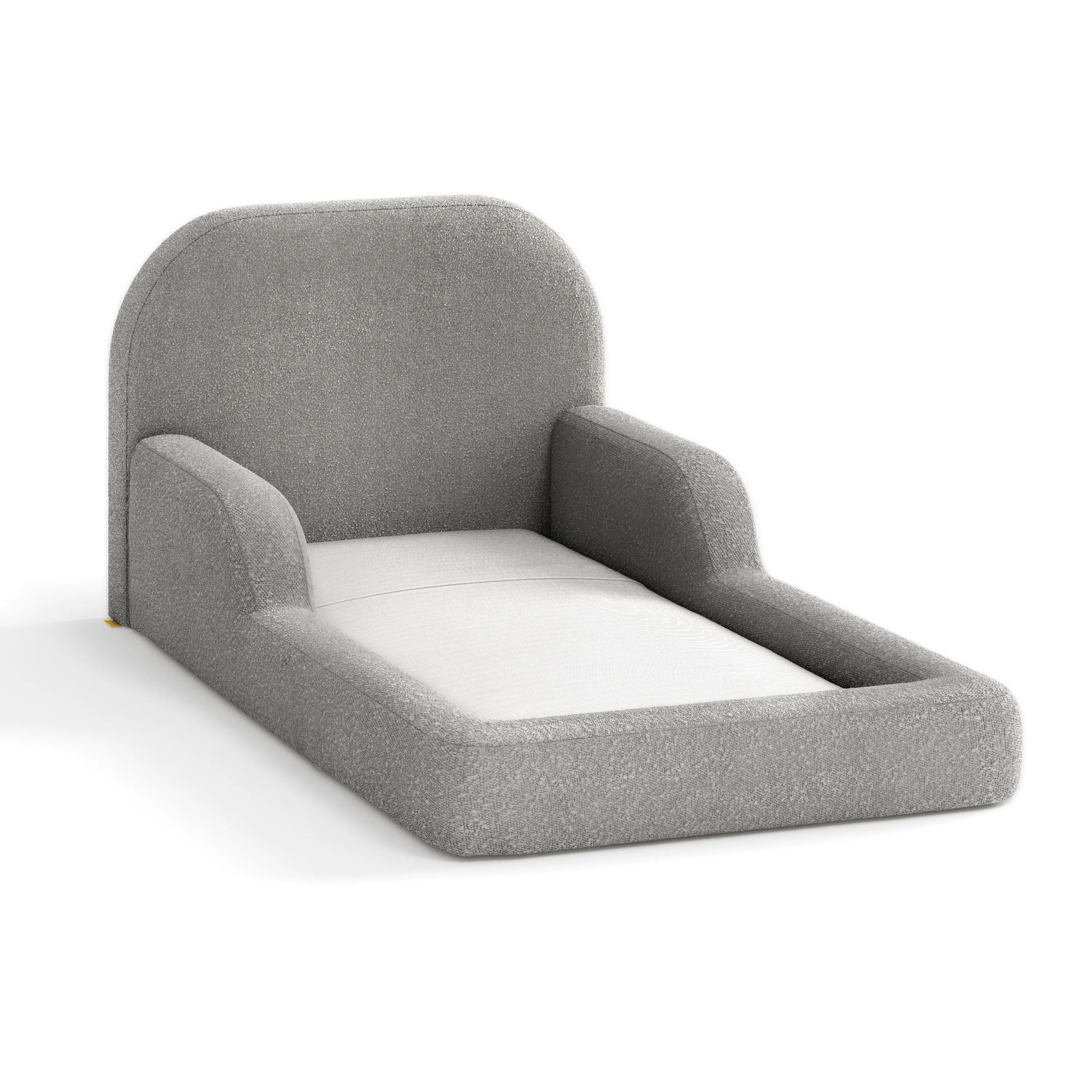 Cama Montessoriana Solteiro - Cinza | Little Duck