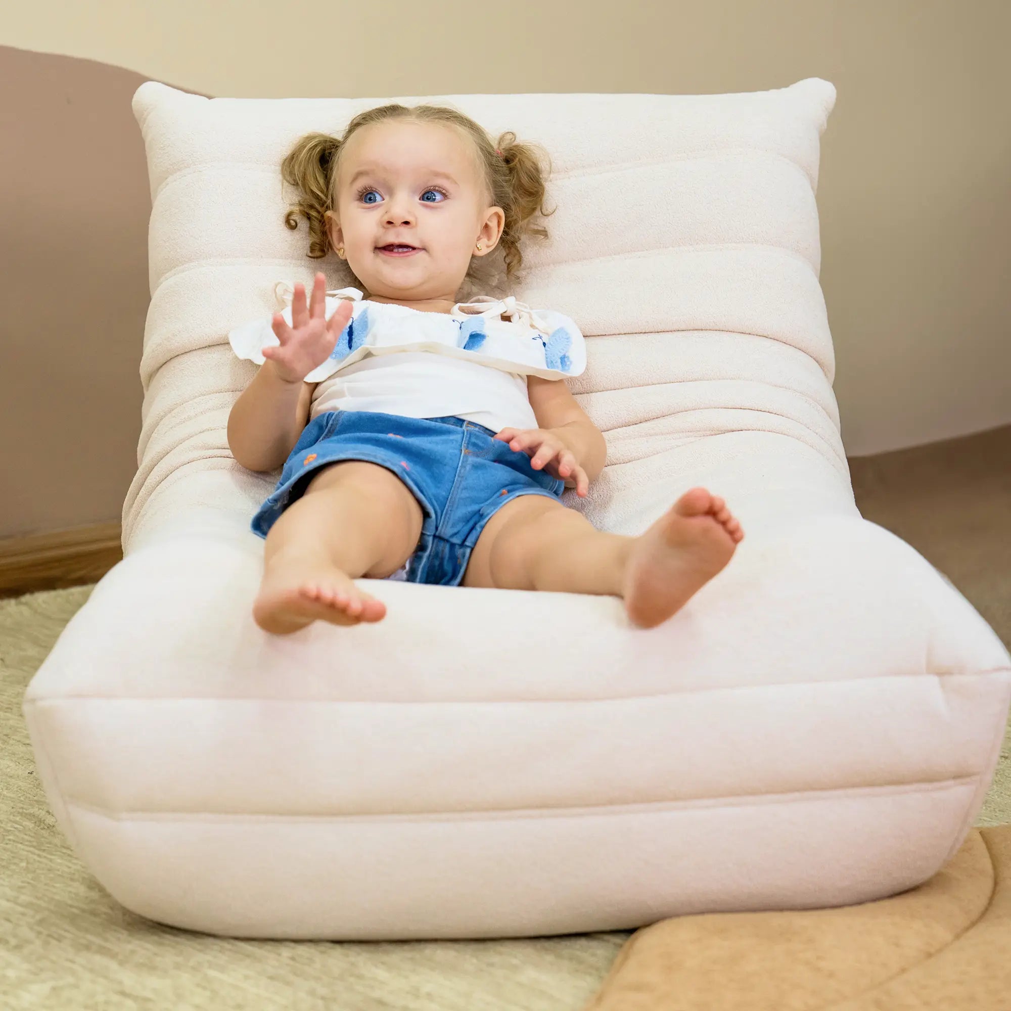 Poltrona Duck Infantil - Linho