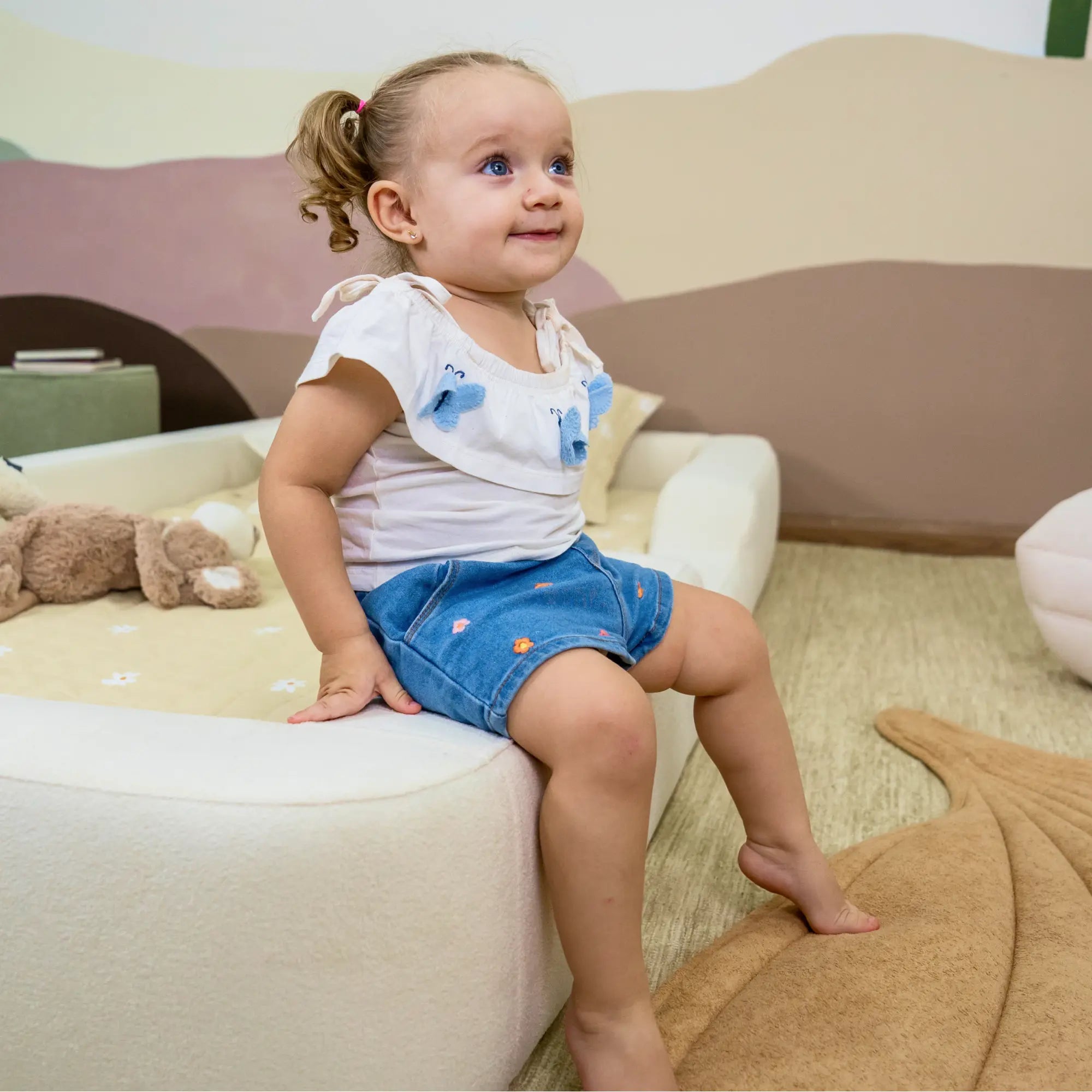 Cama Montessoriana Light - Linho | Little Duck