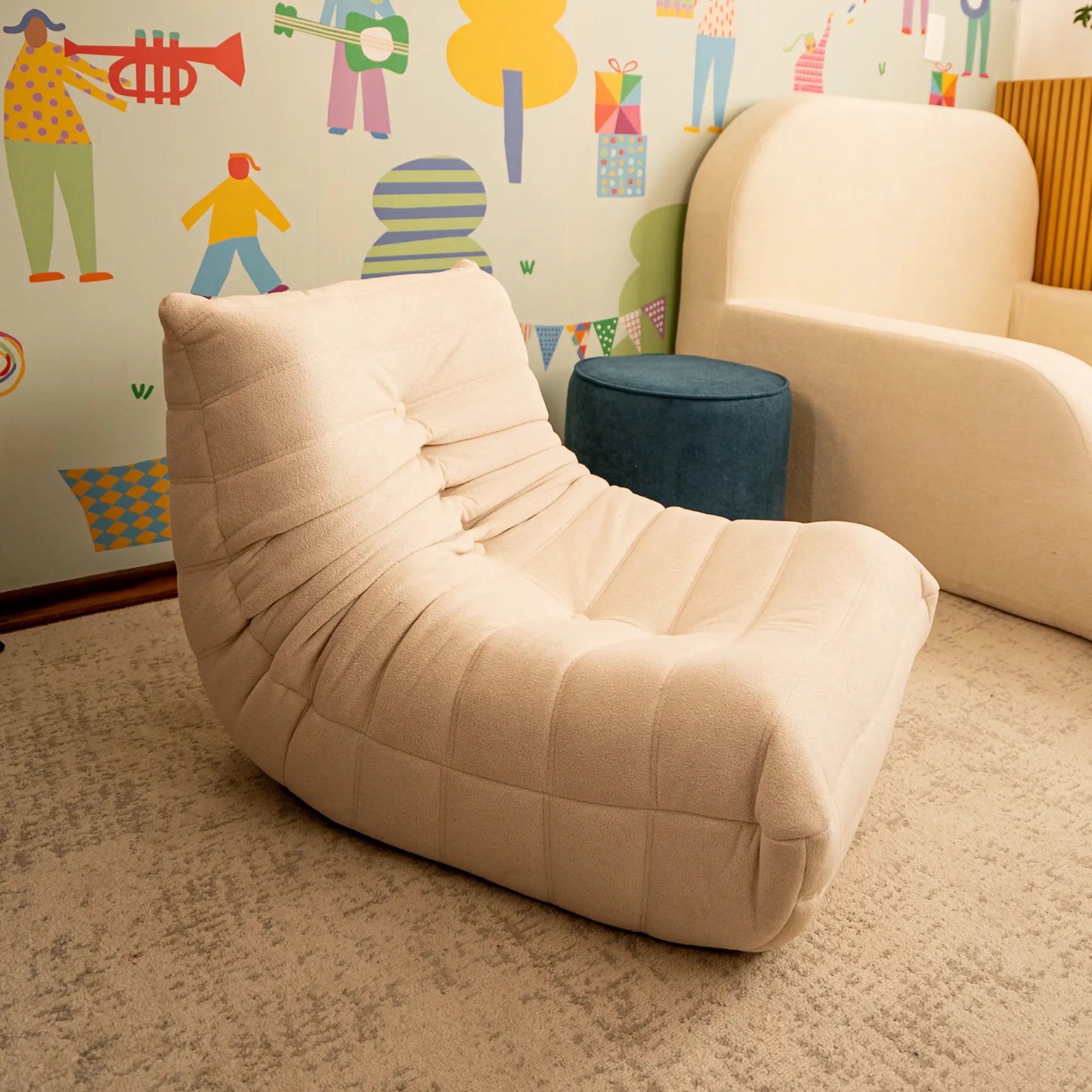 Poltrona Duck Infantil - Linho