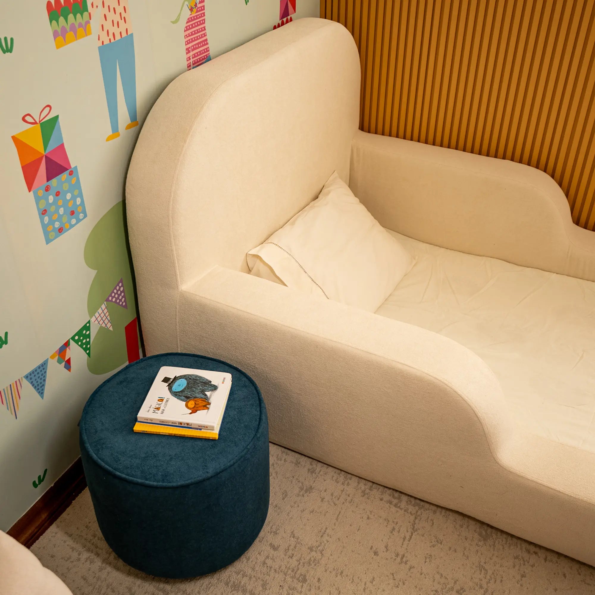 Apoio de Cabeceira - Mostarda