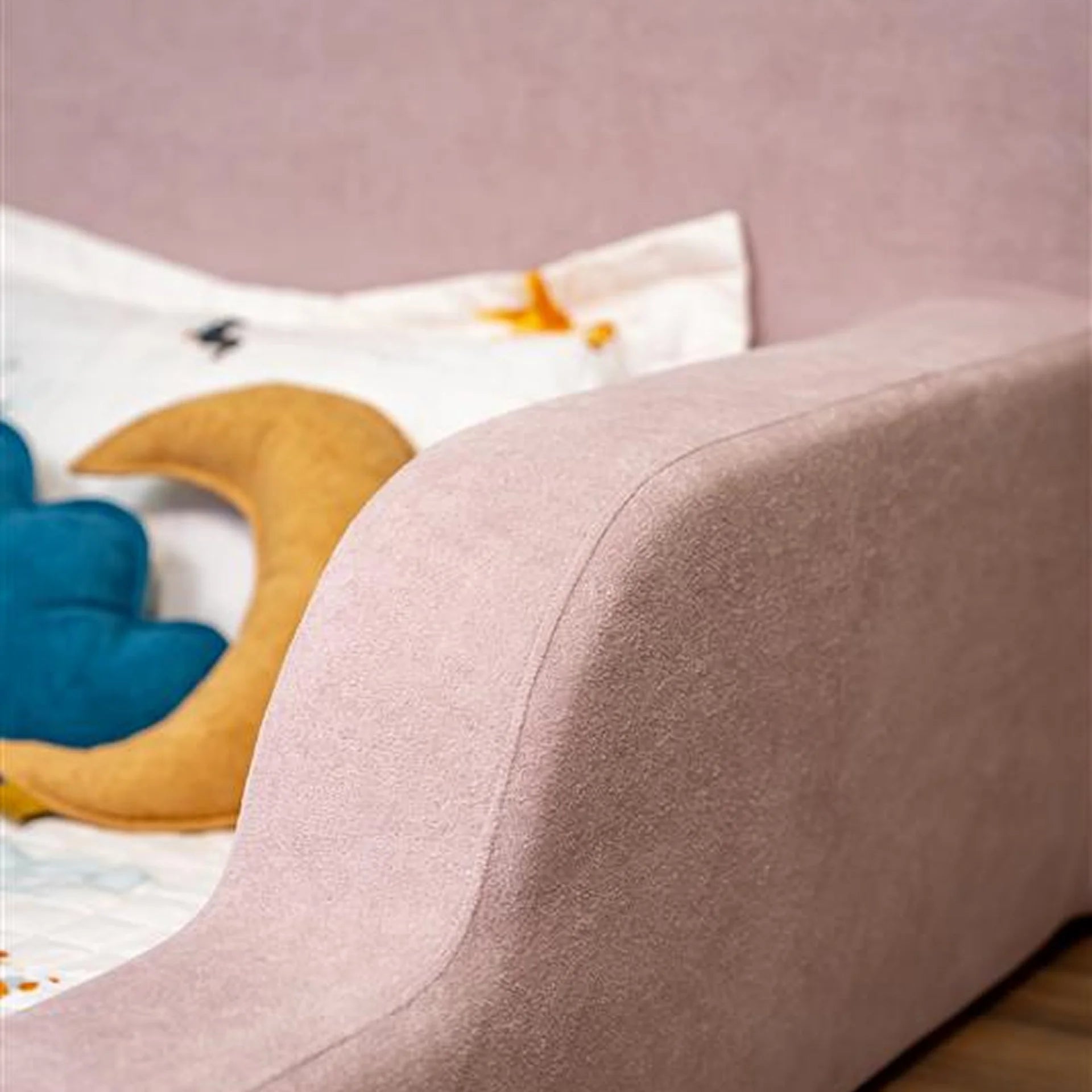 Cama Montessoriana Solteiro - Rosa Claro | Little Duck
