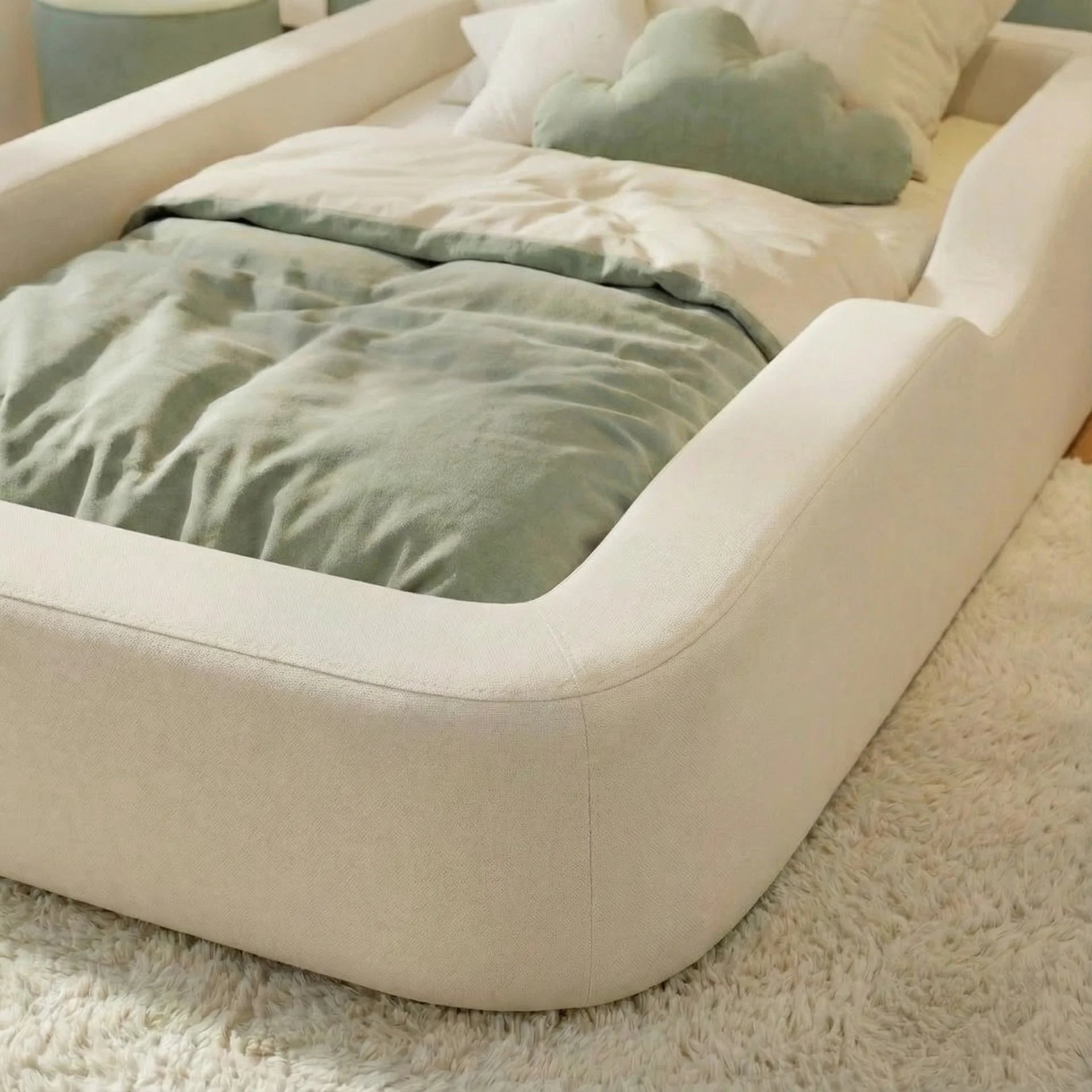 Cama Montessoriana Light - Linho | Little Duck