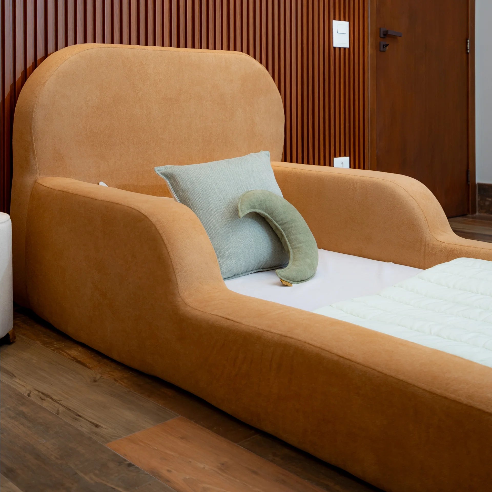 Cama Montessoriana Solteiro - Mostarda | Little Duck