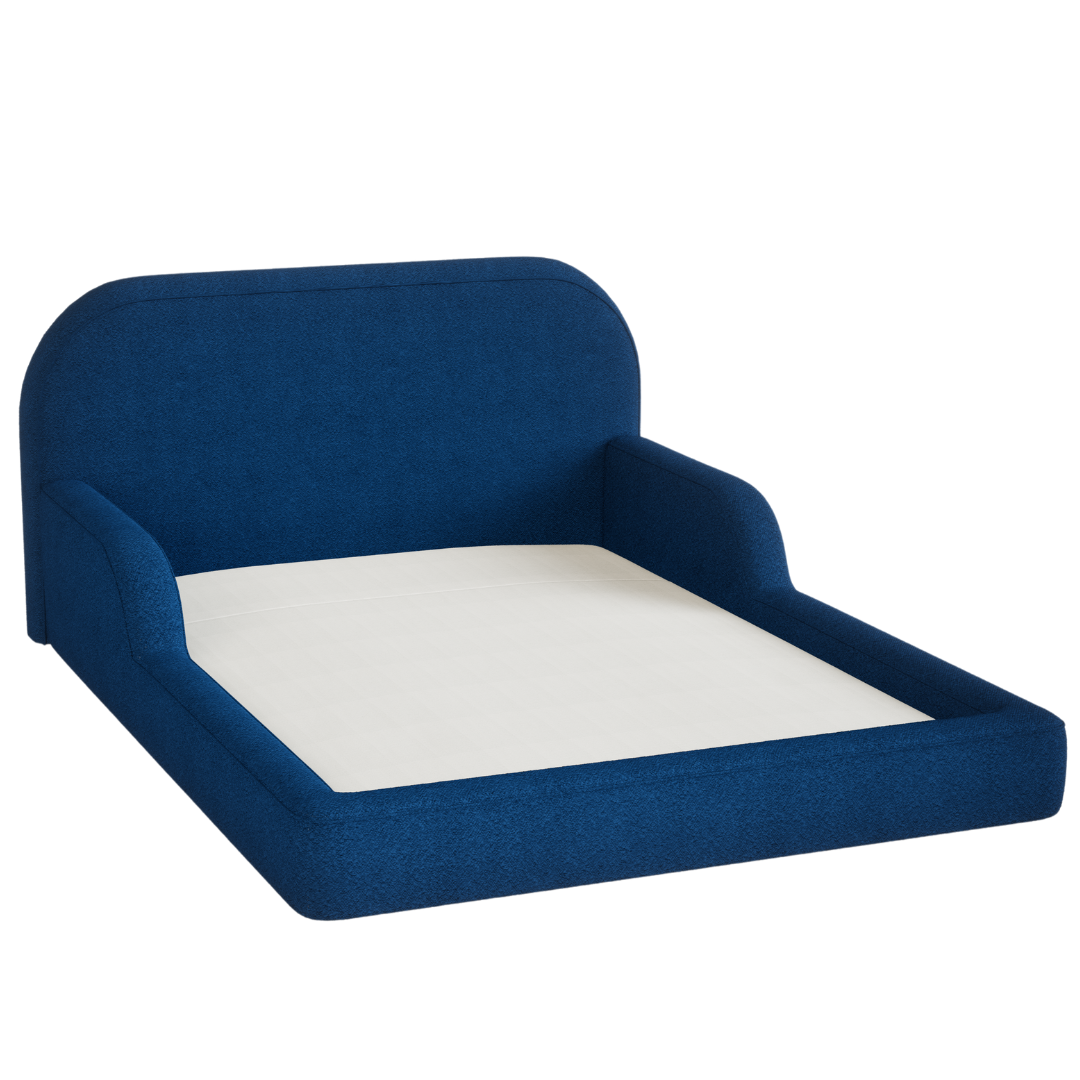 Cama Montessoriana Casal - Azul Marinho | Little Duck