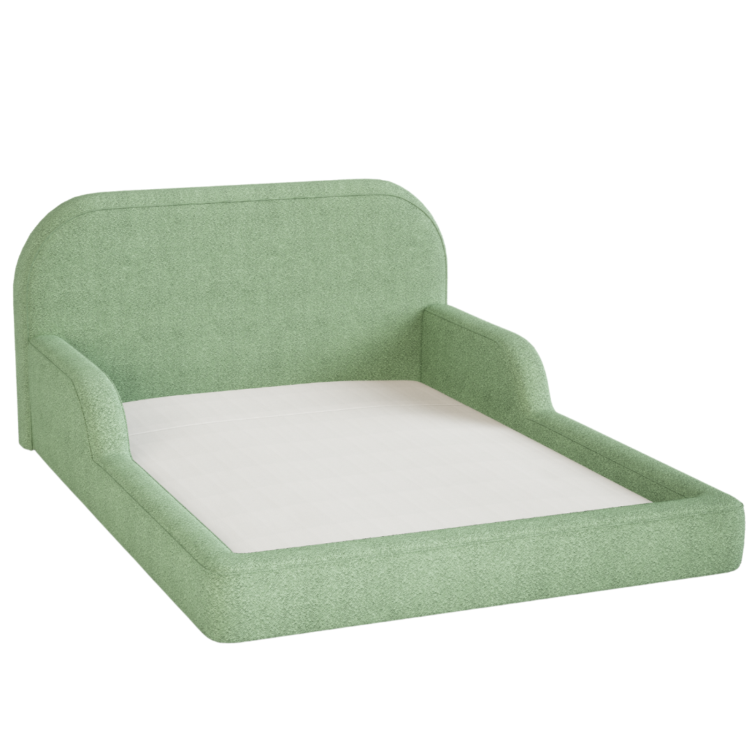Cama Montessoriana Casal - Verde | Little Duck