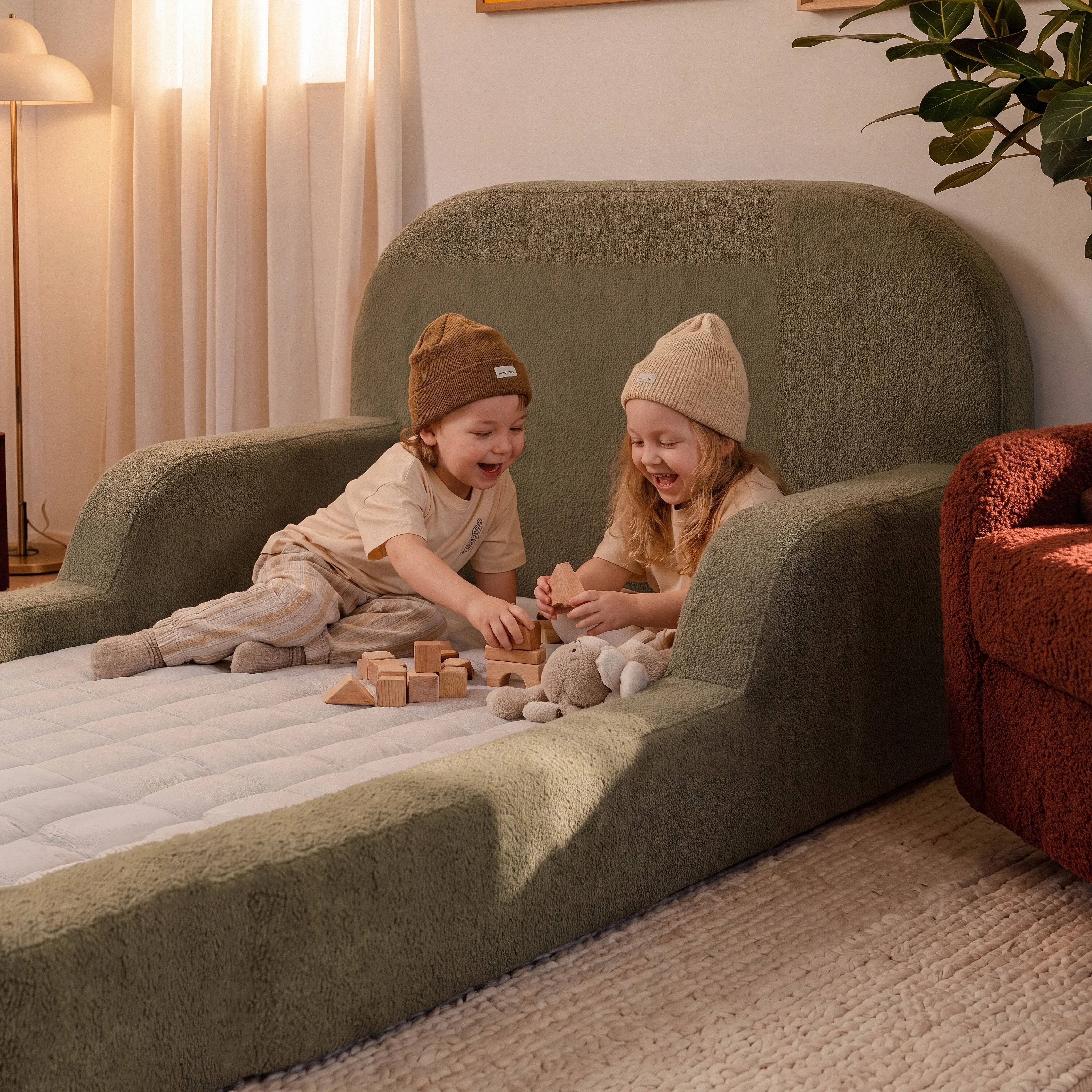 Cama Montessoriana Solteiro - Verde | Little Duck