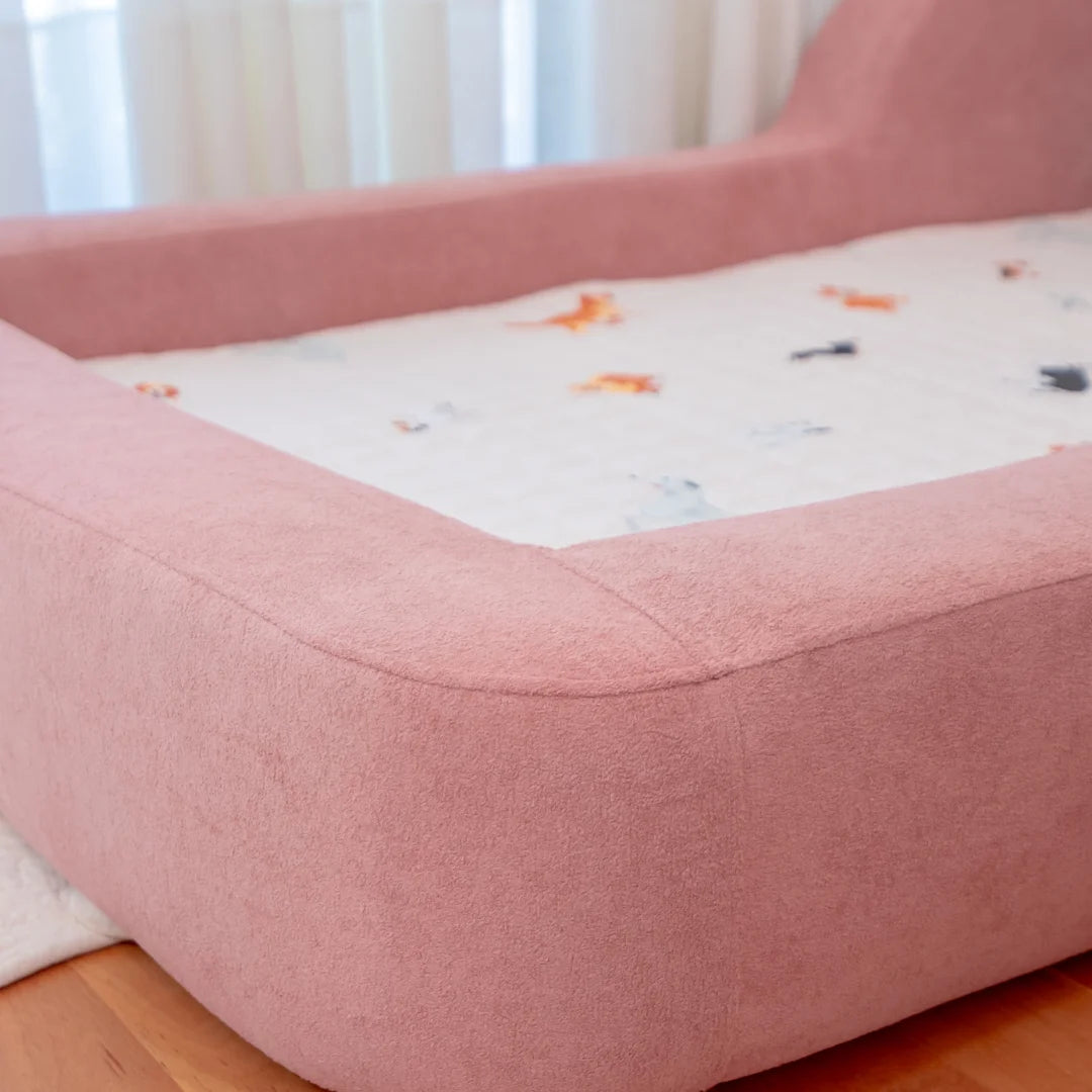 Cama Montessoriana Solteiro - Rosa | Little Duck