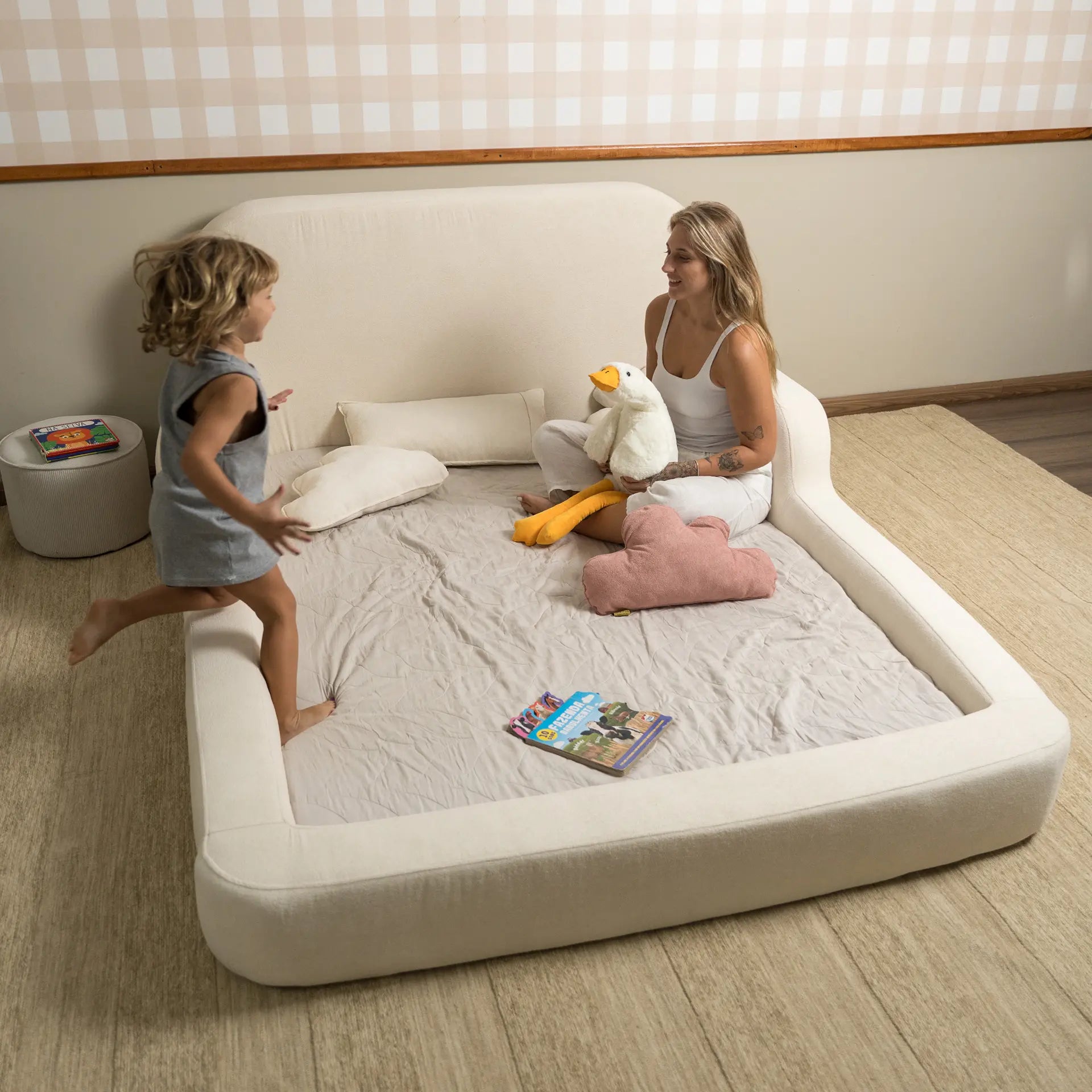 Cama Montessoriana Casal - Verde | Little Duck