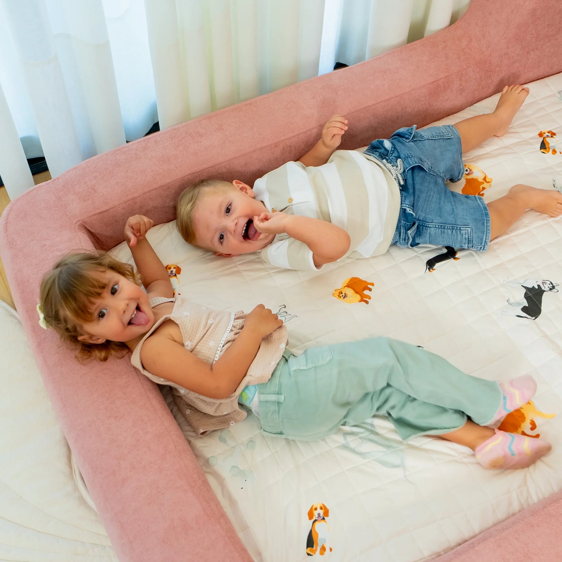 Cama Montessoriana Solteiro - Rosa | Little Duck