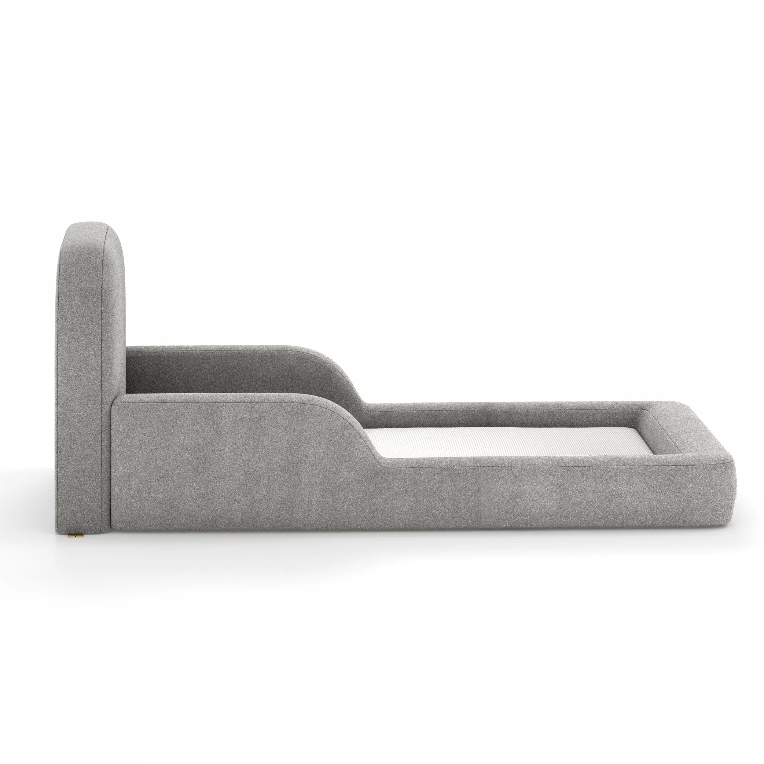 Cama Montessoriana Solteiro - Cinza | Little Duck