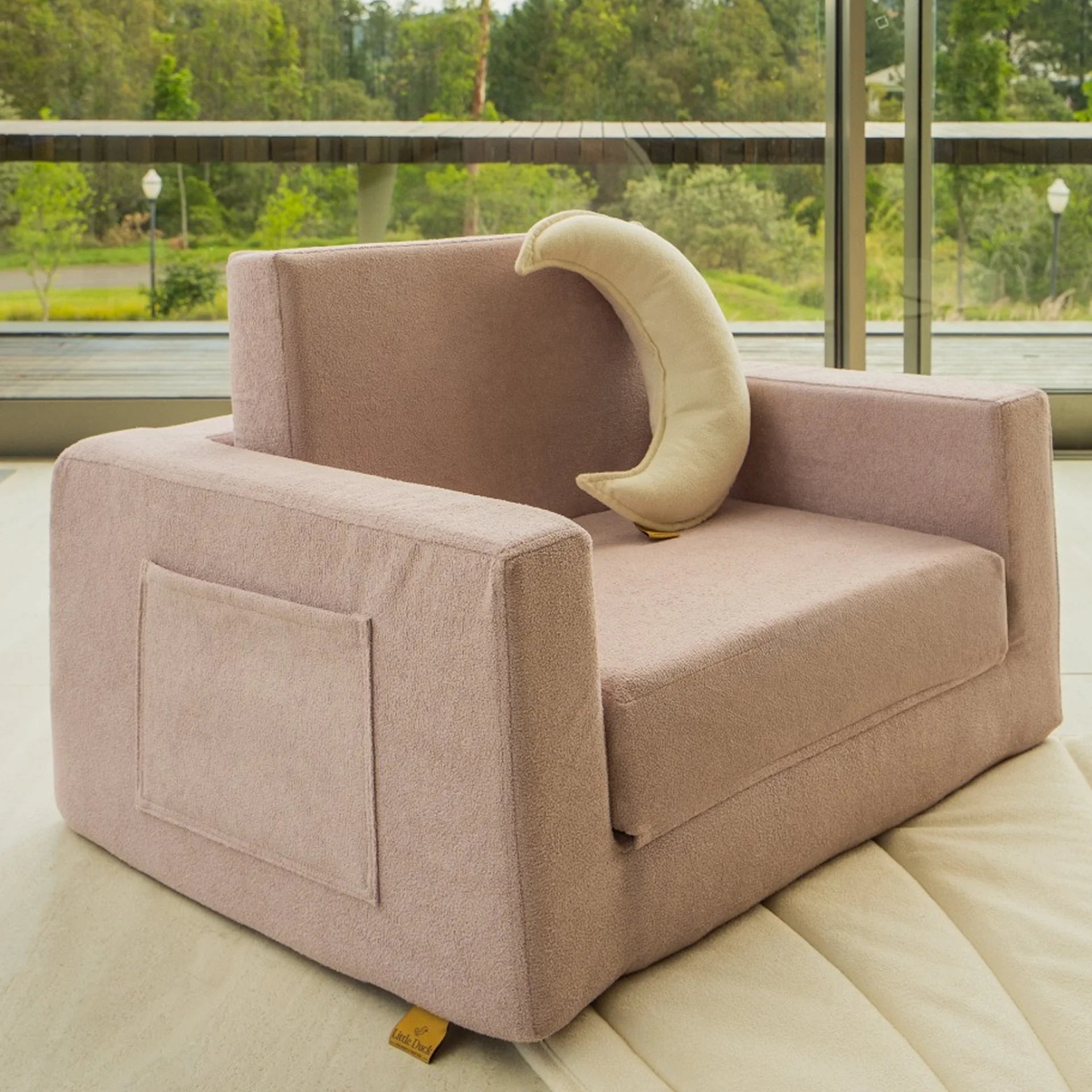 Poltrona Multifuncional Lucca - Rosa