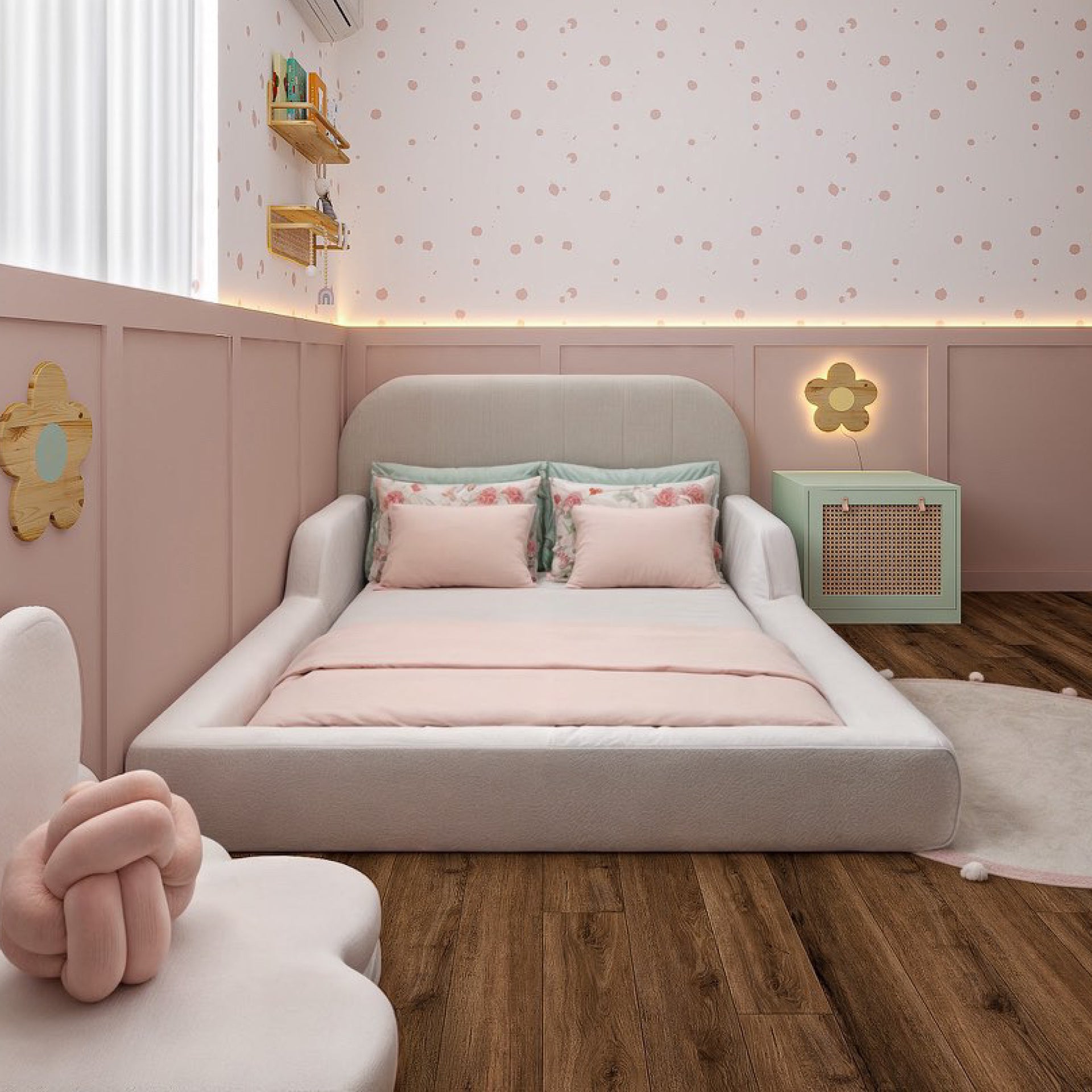 Cama Montessoriana Casal + Colchão