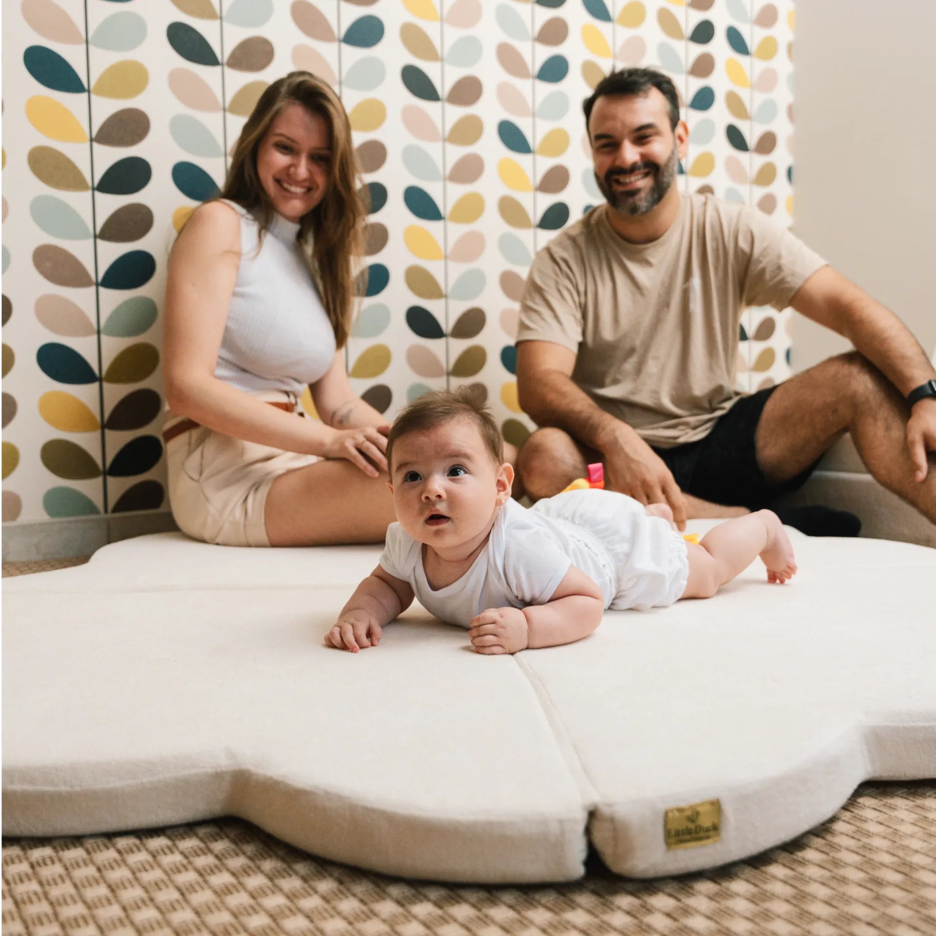 FlowerPad Tatame - Grafite | Little Duck