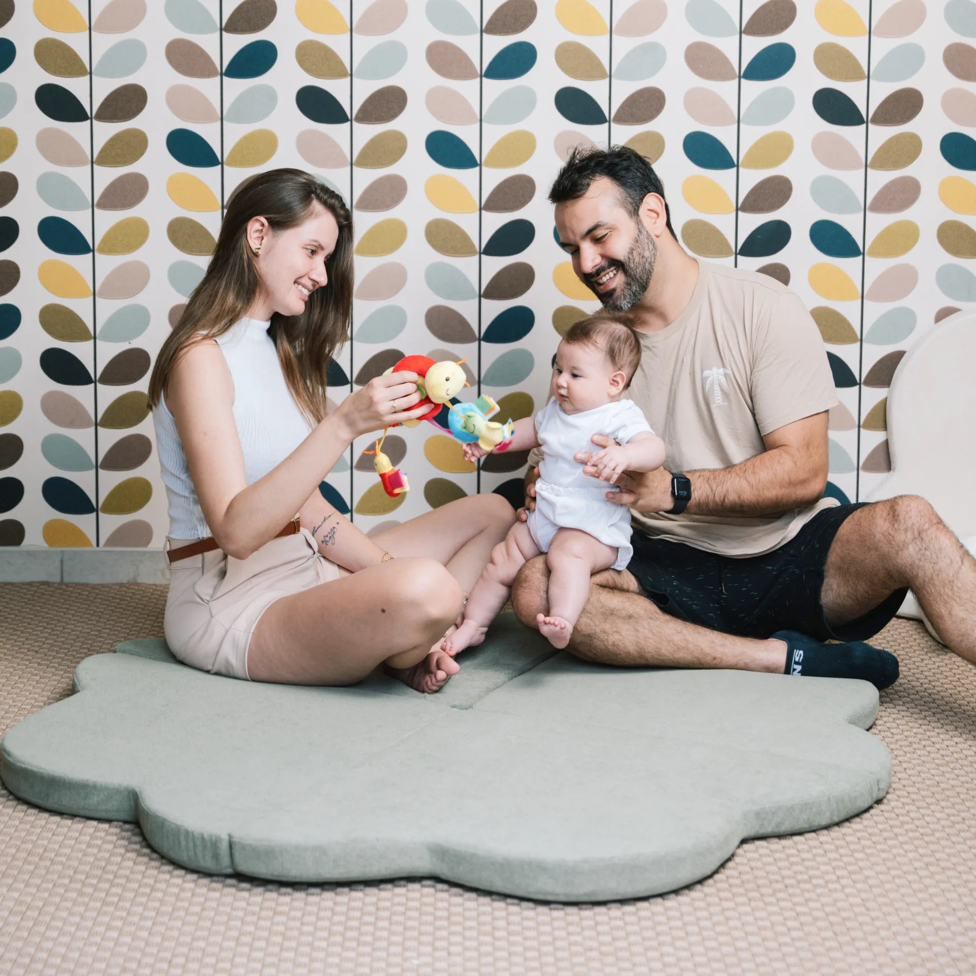 FlowerPad Tatame - Grafite | Little Duck