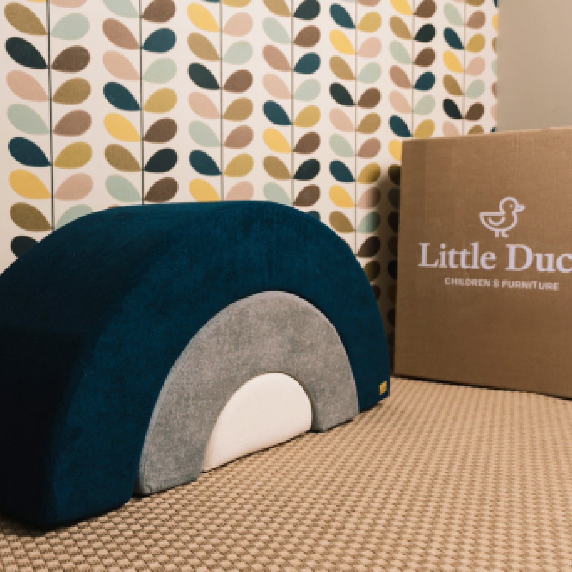 Play Arco-Íris Linho | Verde | Marrom - Little Duck