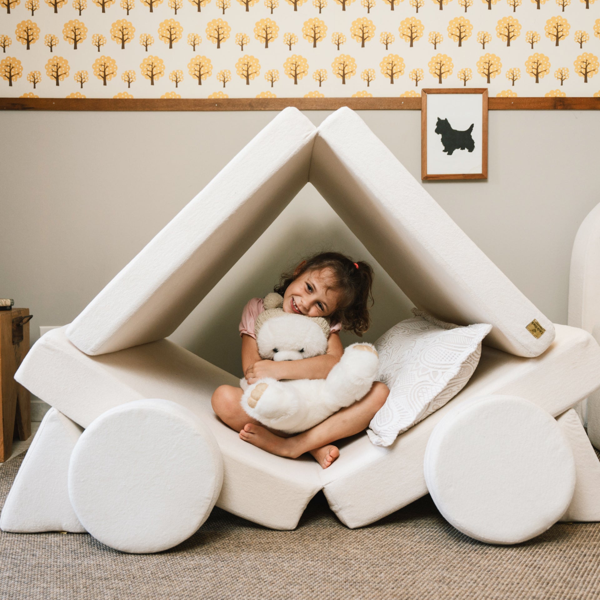 Sofá de Brincar - Verde Musgo | Little Duck