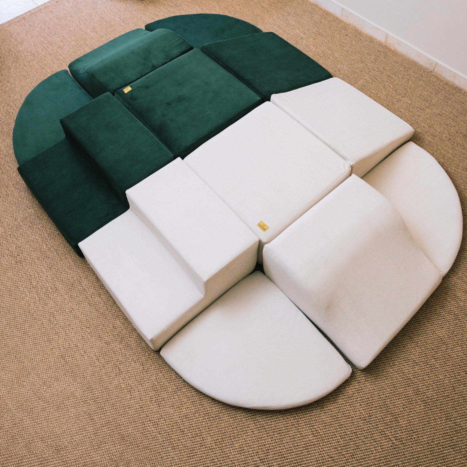 Play Baby 6 Módulos - Verde Claro | Little Duck