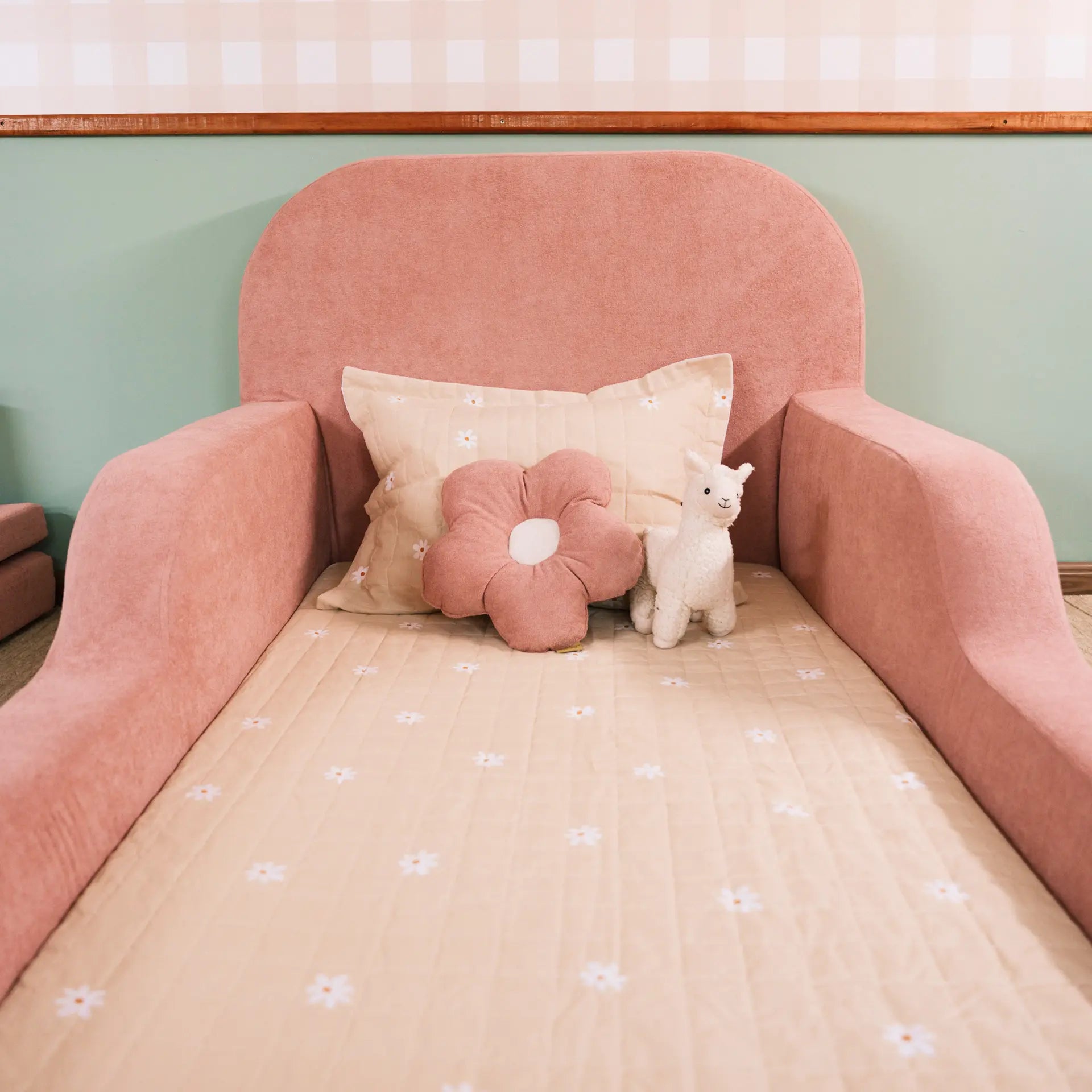 Cama Montessoriana Solteiro - Rosa | Little Duck