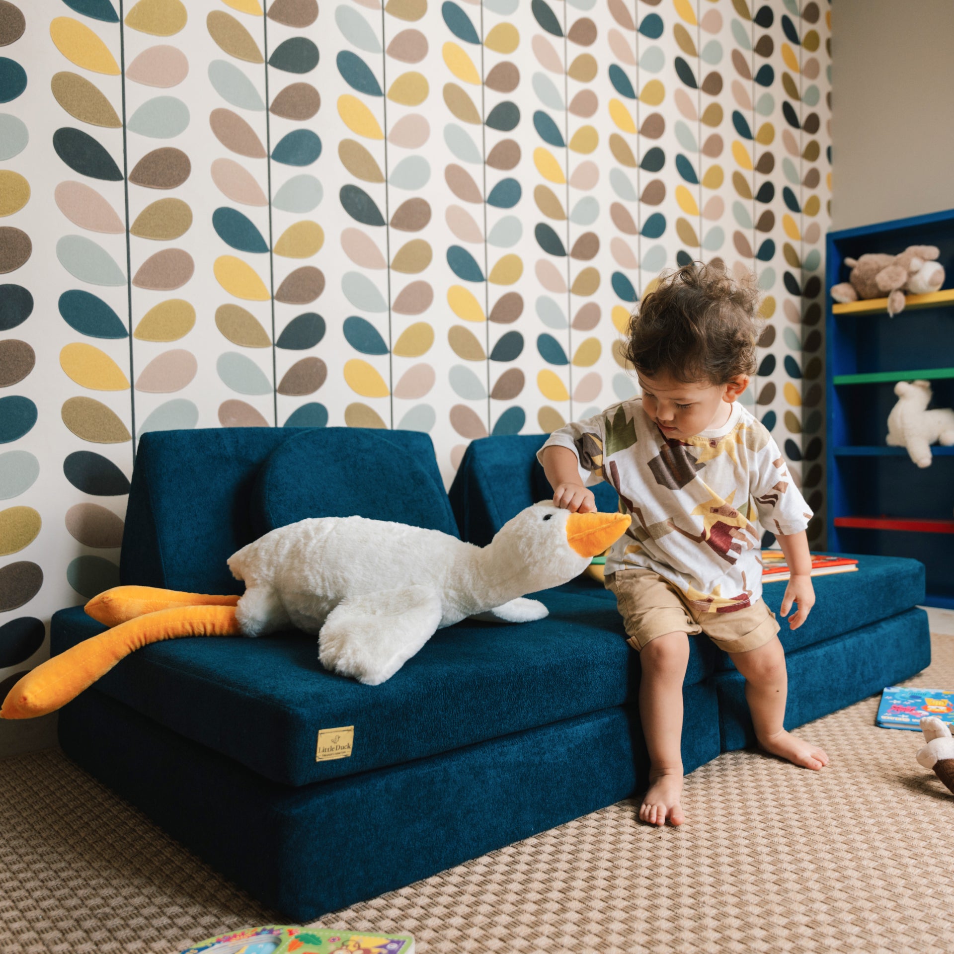 Sofá de Brincar - Verde Musgo | Little Duck