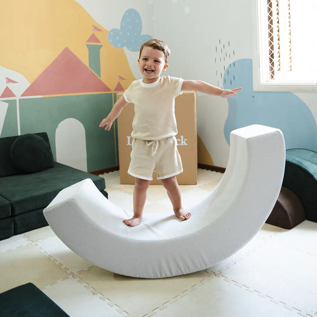 Play Arco-Íris Linho | Verde | Marrom - Little Duck