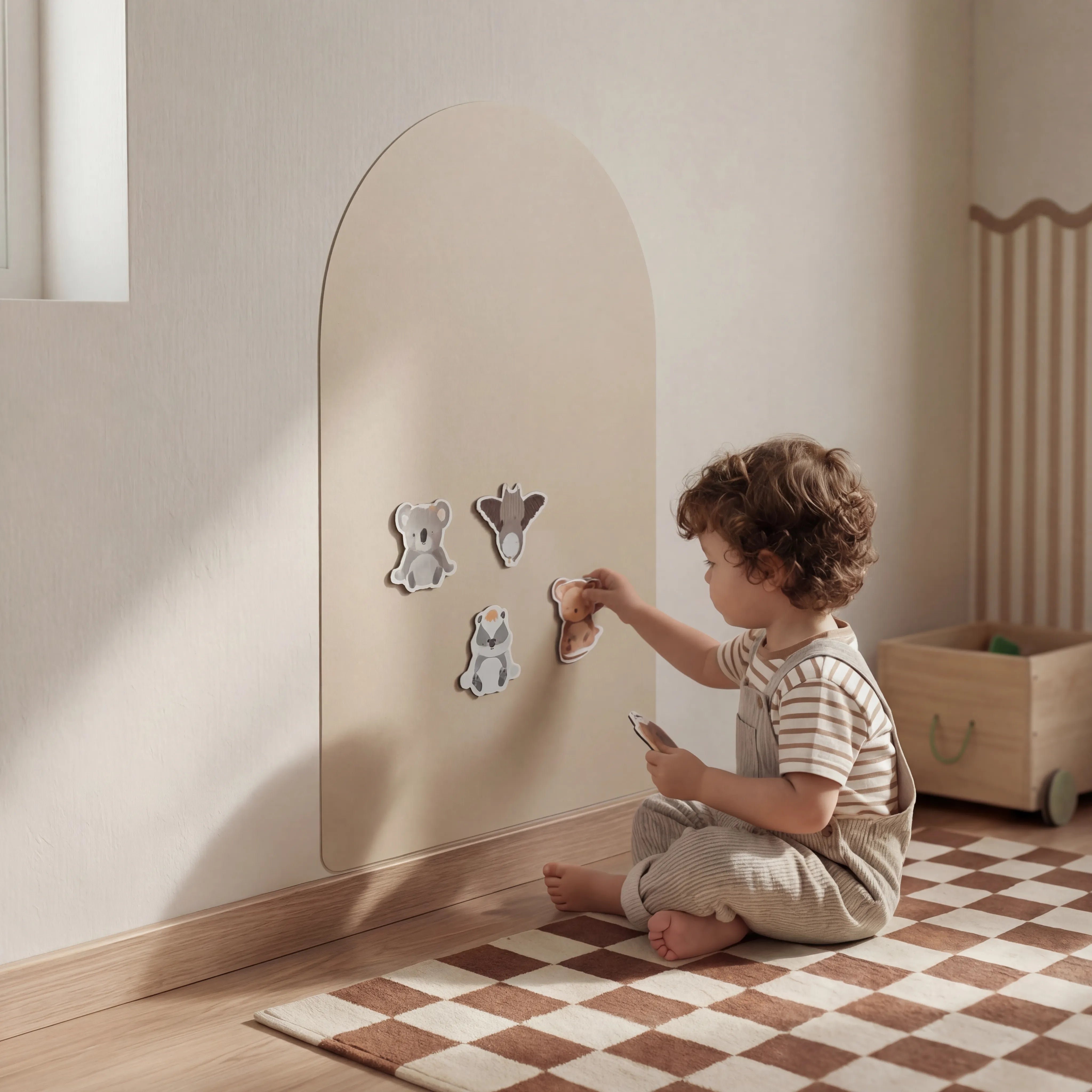 Painel Magnético Com Imãs Divertidos