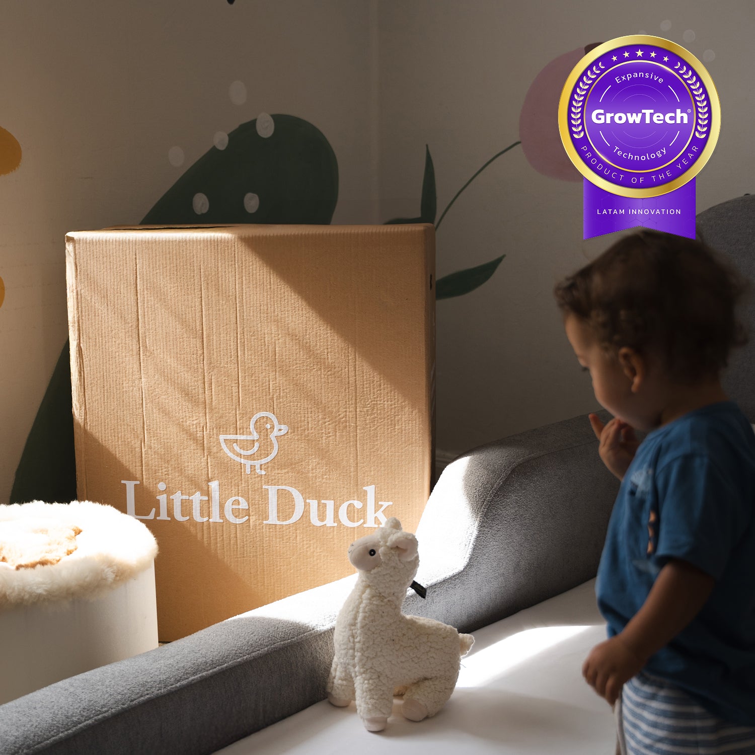 Cama Montessoriana Solteiro - Linho | Little Duck