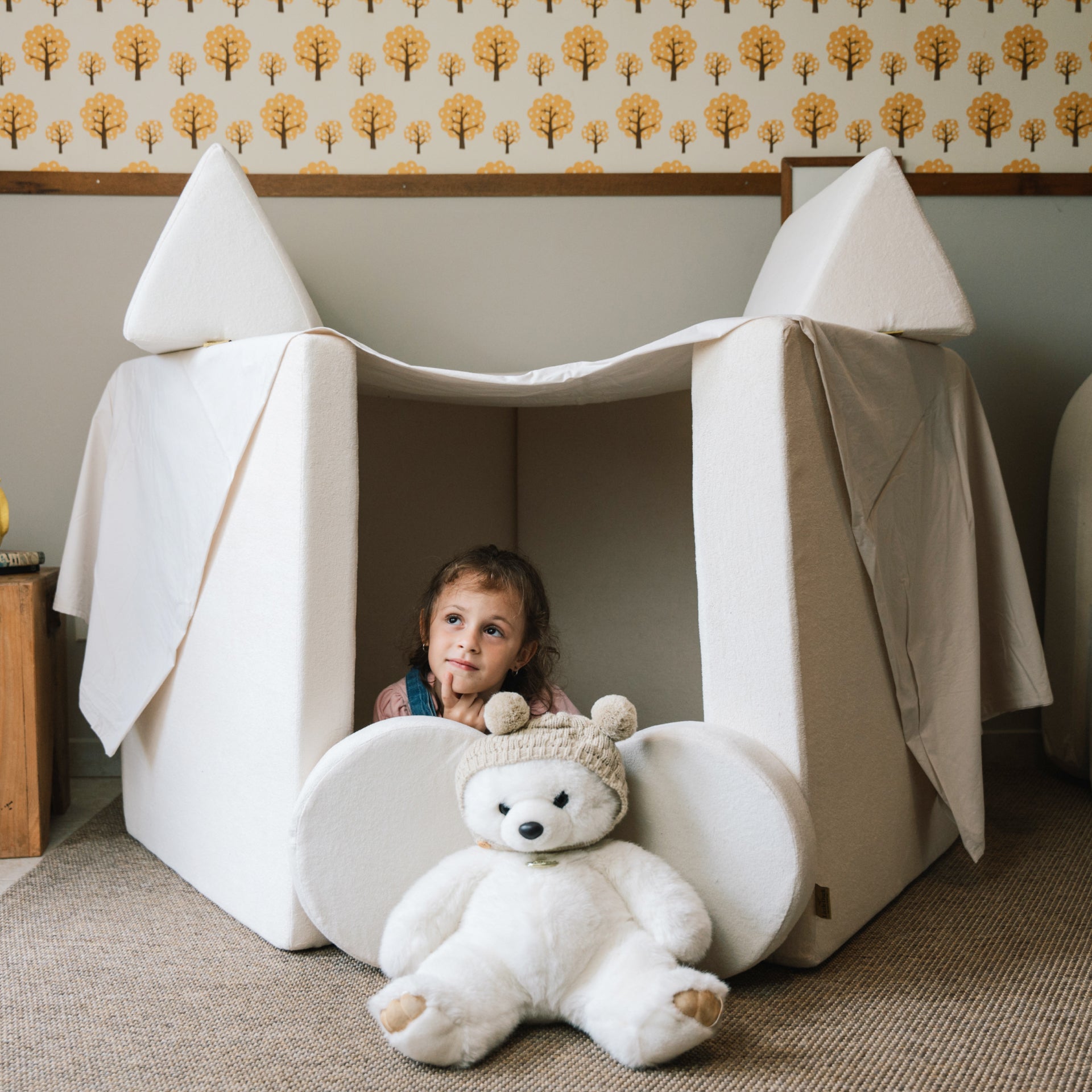 Sofá de Brincar - Linho | Little Duck