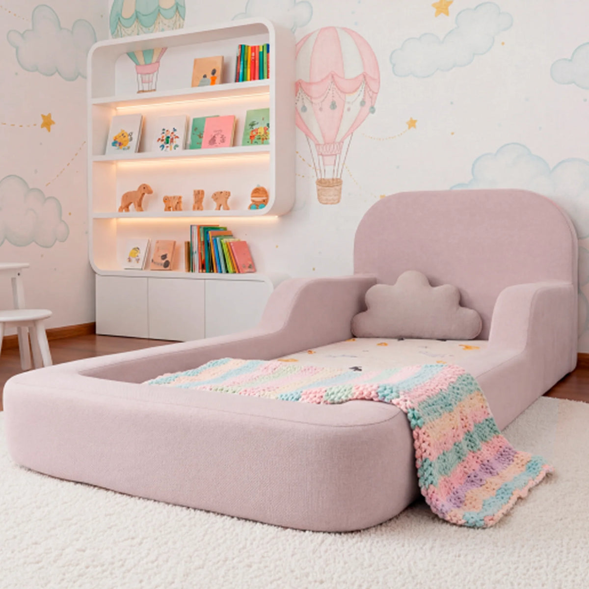 Cama Montessoriana Solteiro + Colchão
