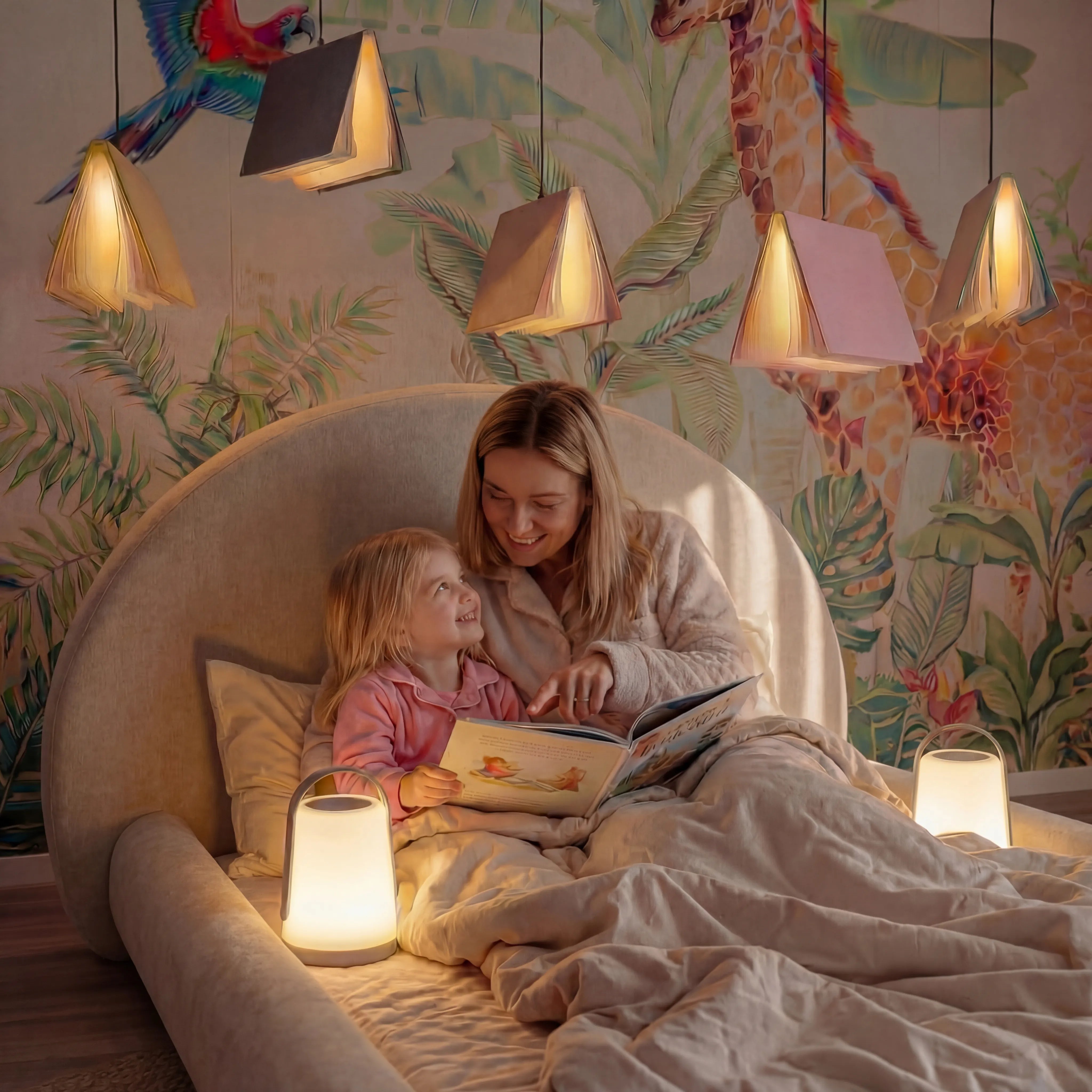 Cama Montessoriana Sol - Linho | Little Duck