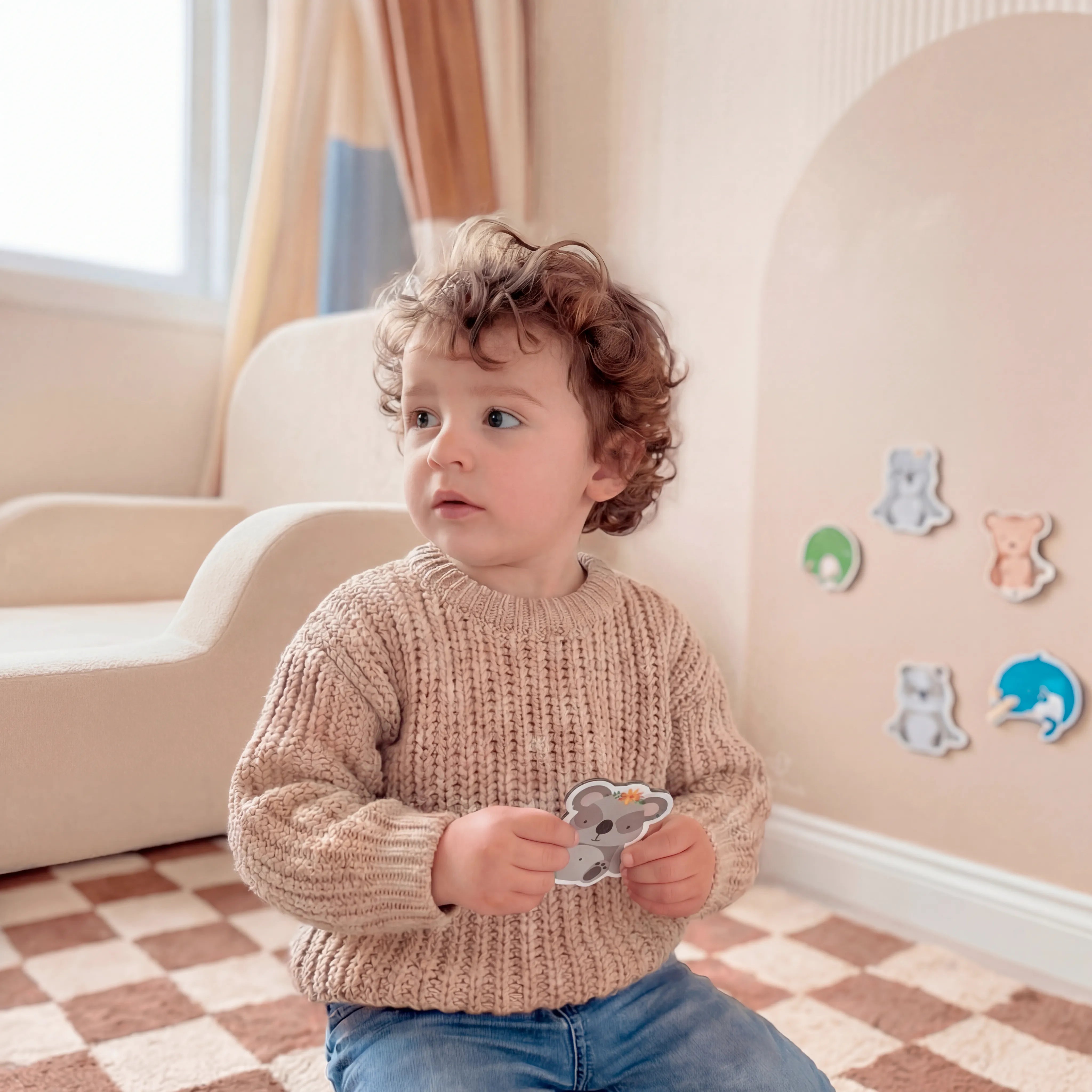 Painel Magnético Com Imãs Divertidos