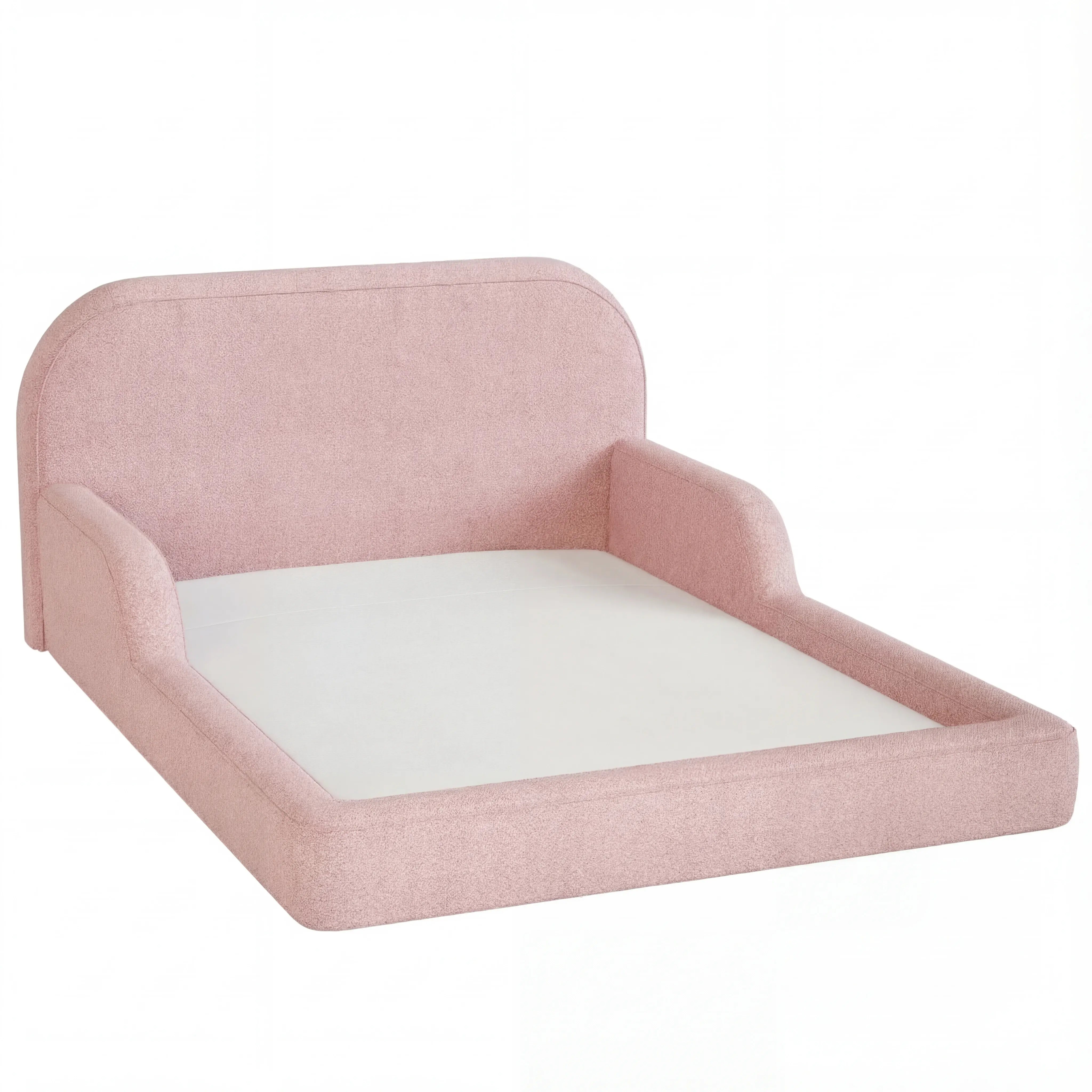 Cama Montessoriana Casal - Rosa Claro | Little Duck