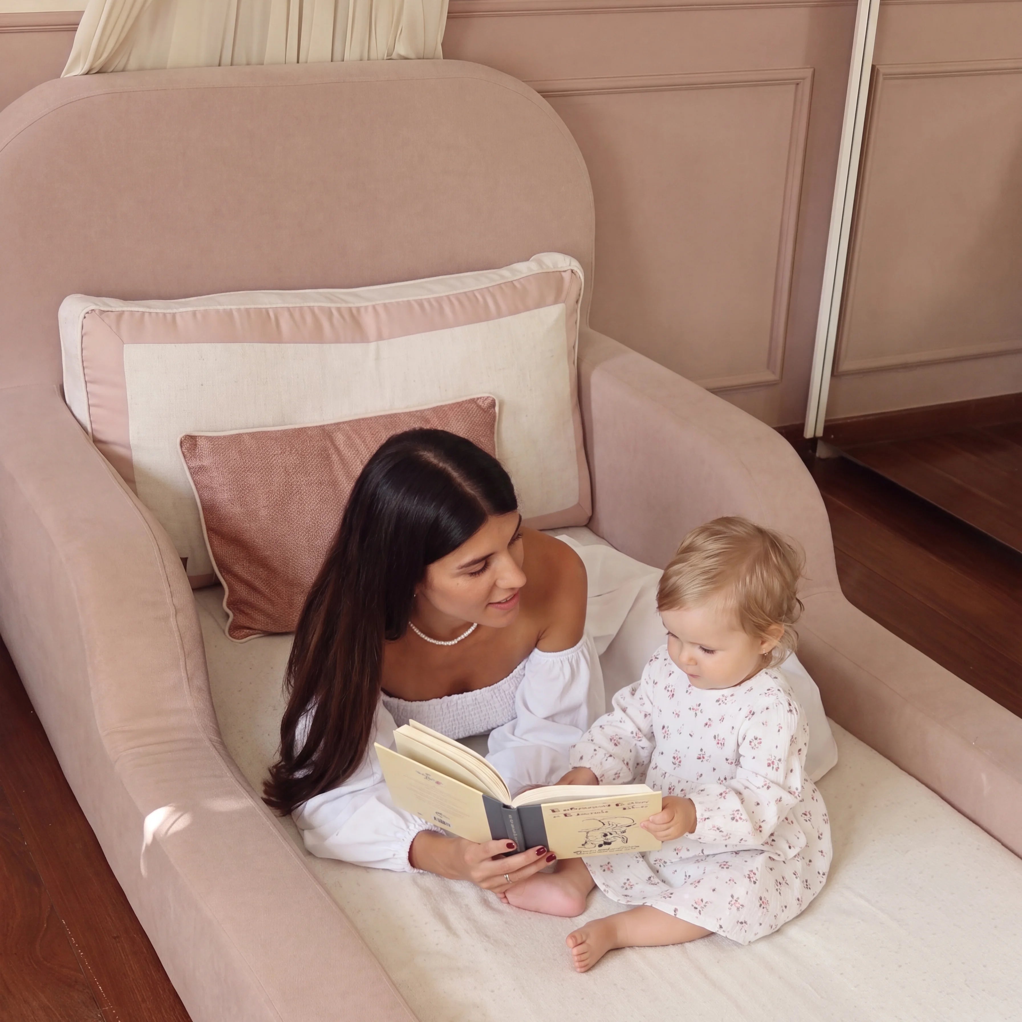 Cama Montessoriana Solteiro - Rosa Claro | Little Duck