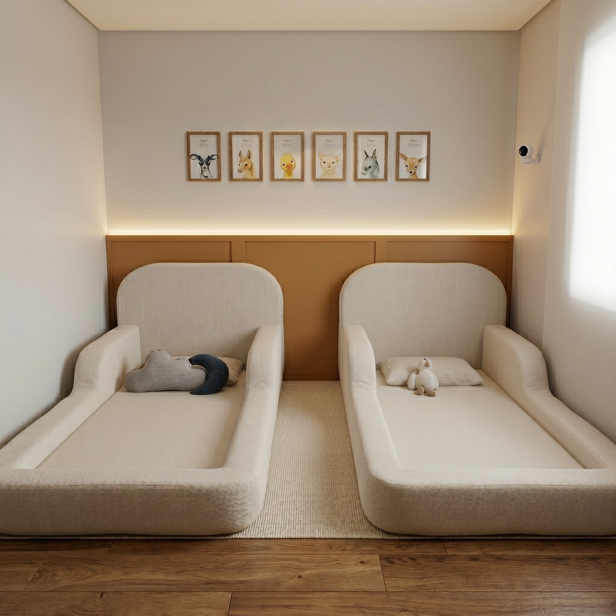 Kit 2 Camas Montessoriana Solteiro