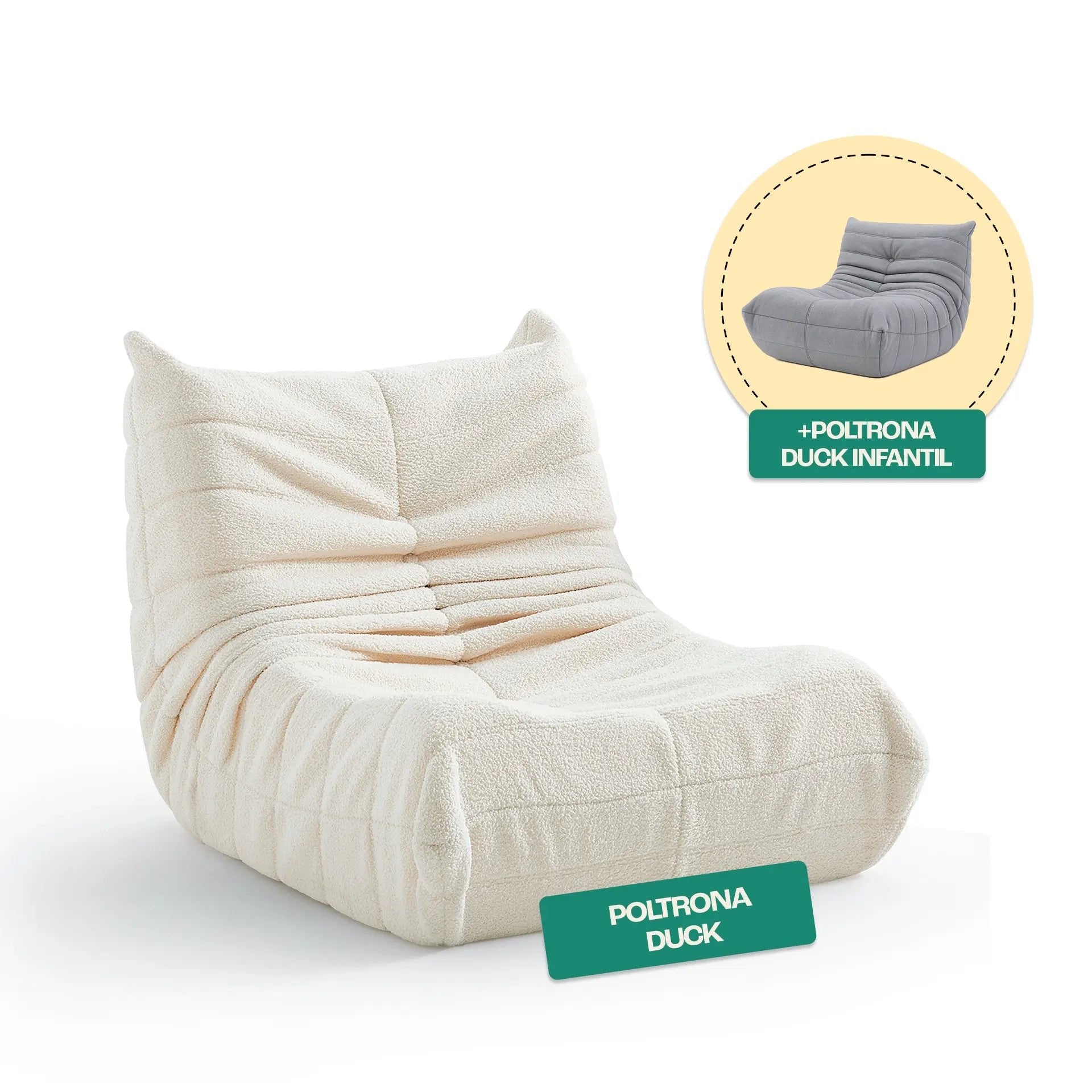 Kit Poltrona Duck Pai + Filho
