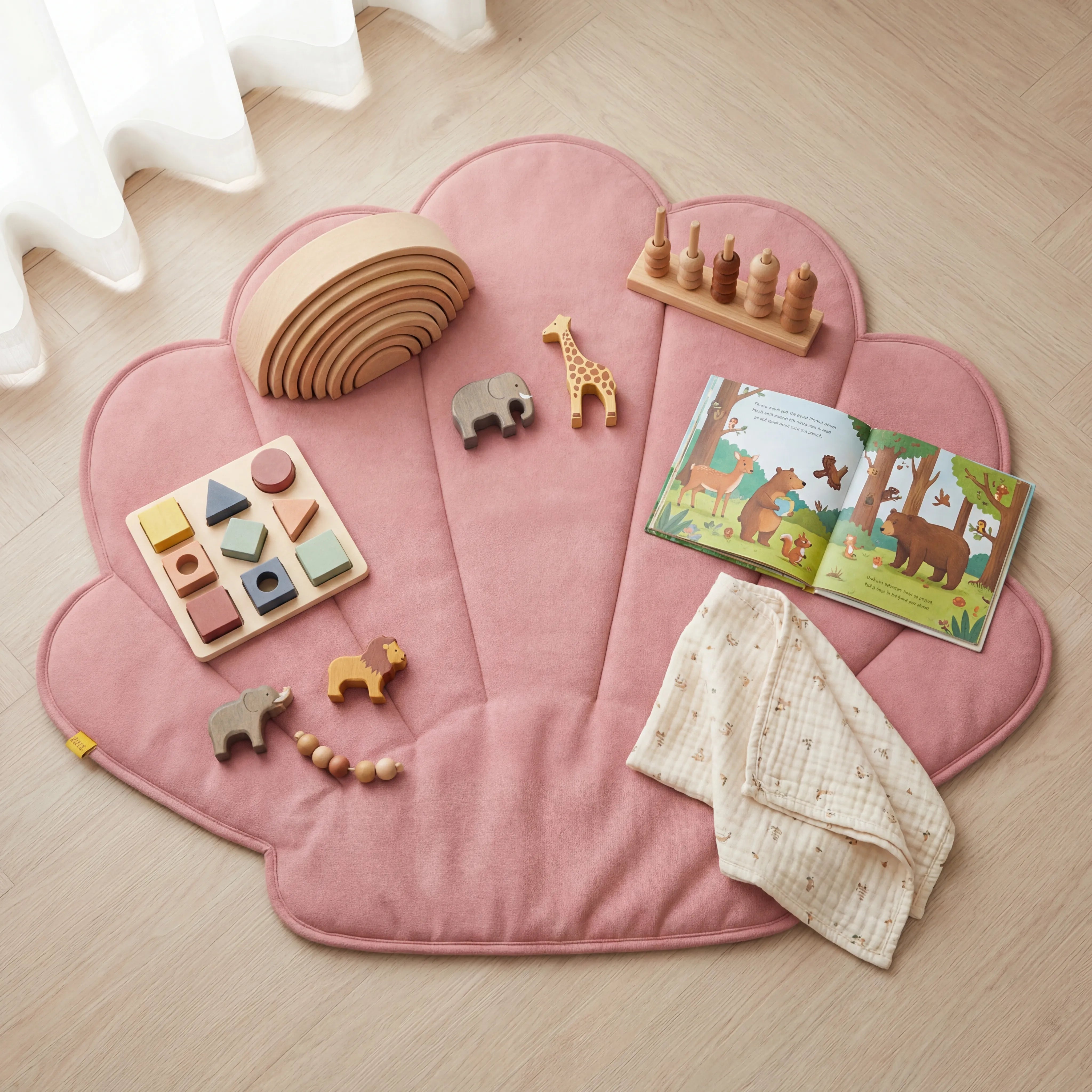 Tapete Concha - Rosa