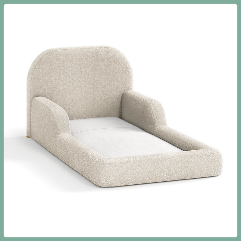 Cama Montessoriana Solteiro - Linho | Little Duck