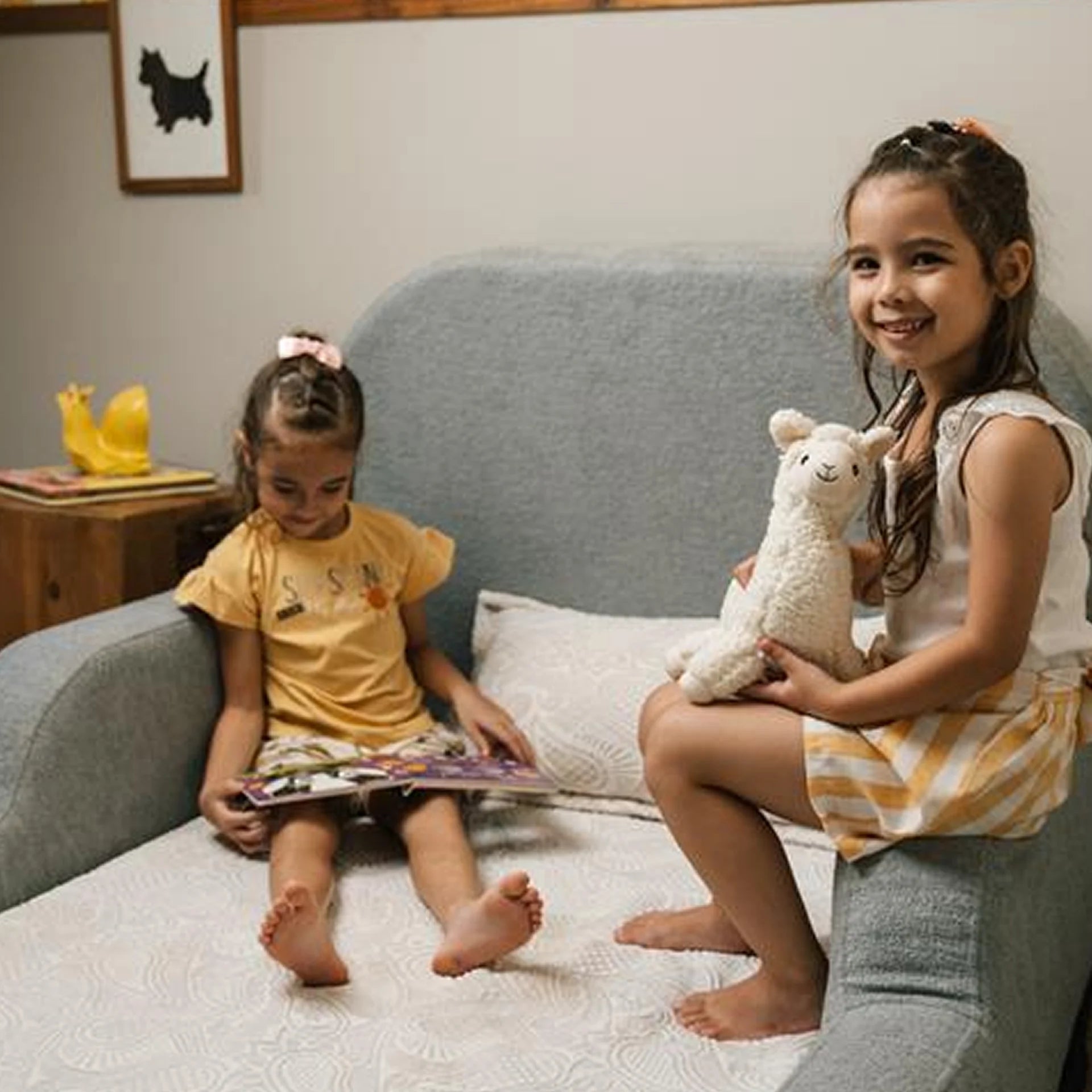 Cama Montessoriana Solteiro - Cinza | Little Duck