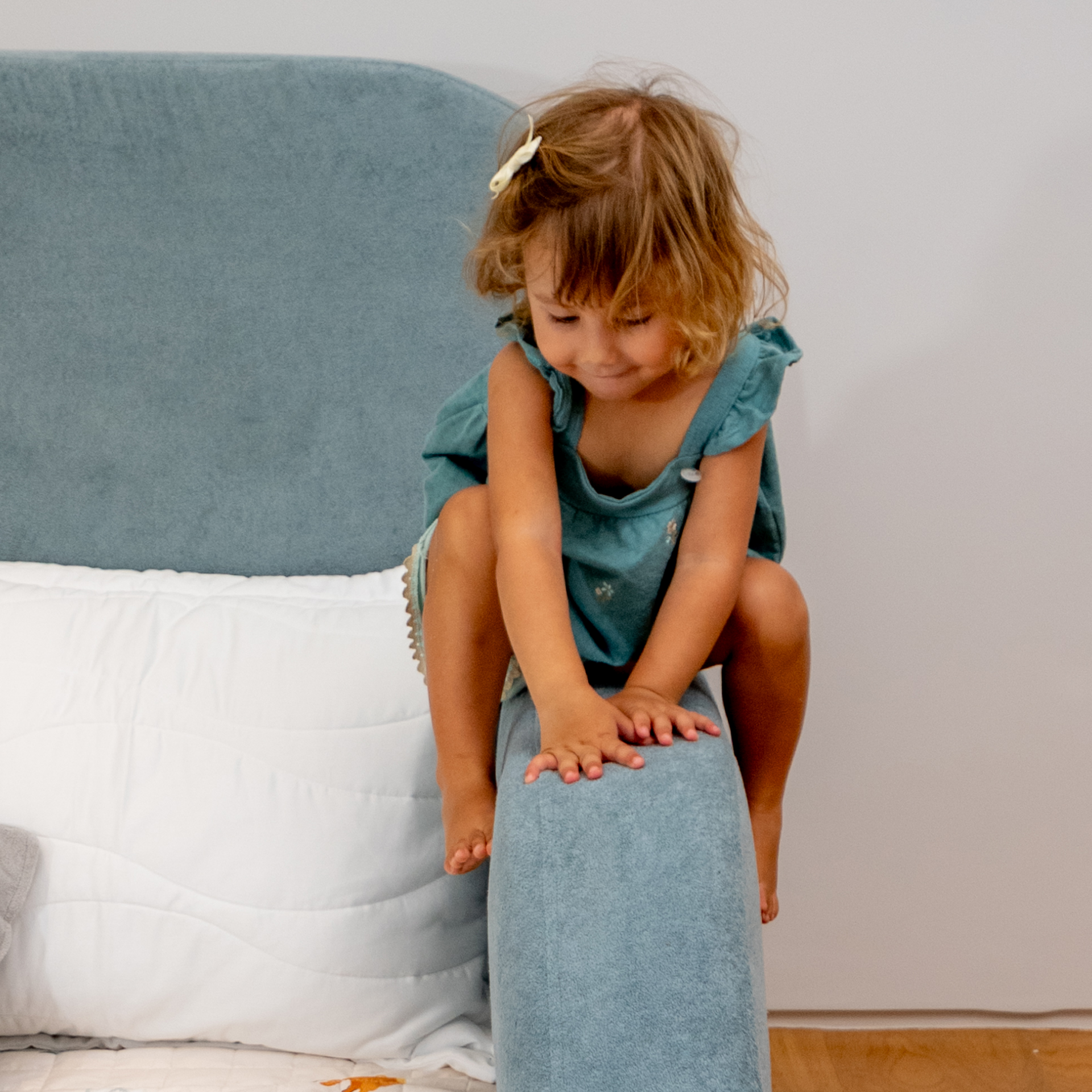 Cama Montessoriana Casal - Azul claro | Little Duck