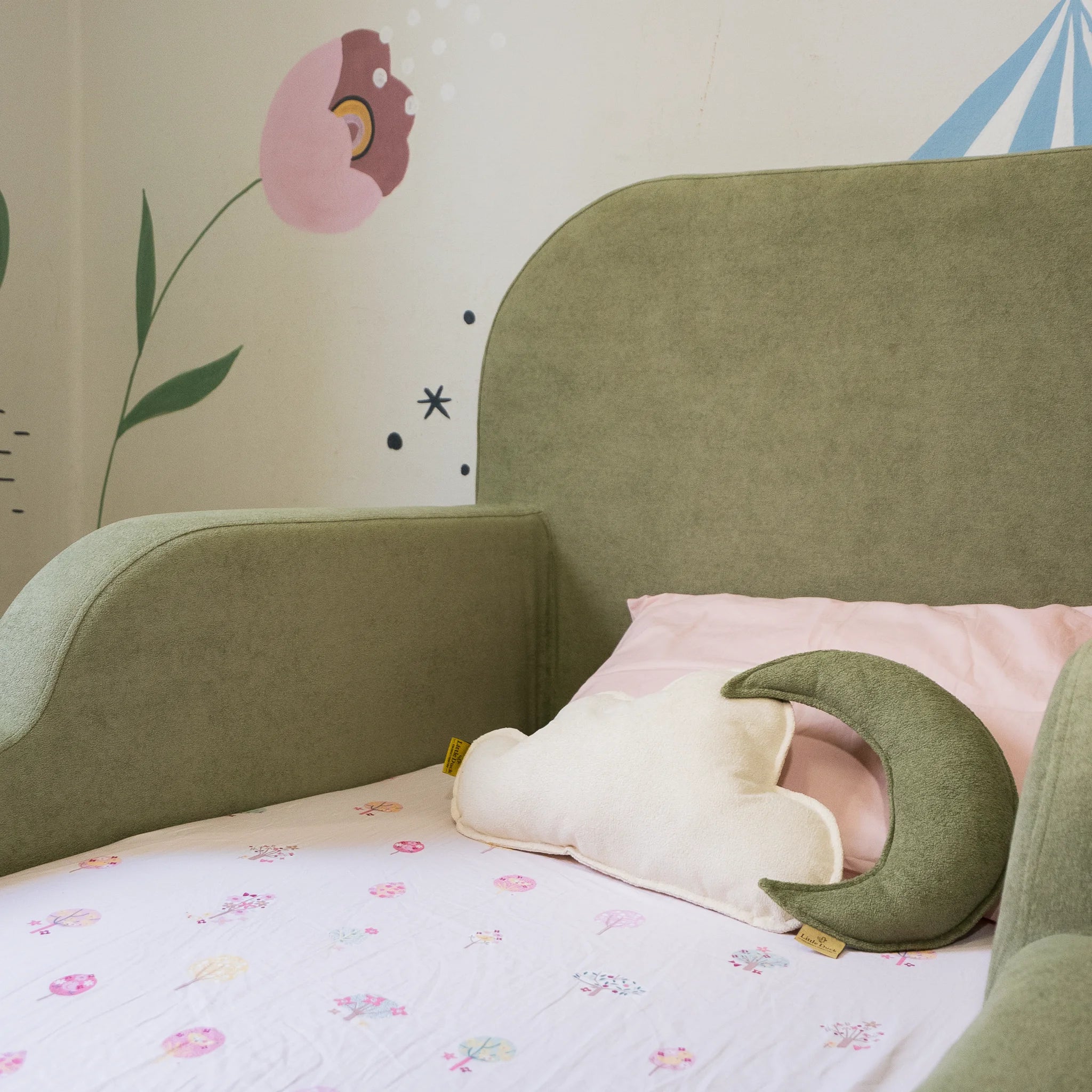 Cama Montessoriana Casal - Verde | Little Duck