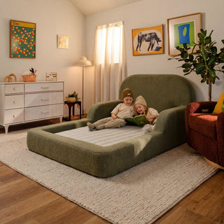 Cama Montessoriana Solteiro - Verde | Little Duck