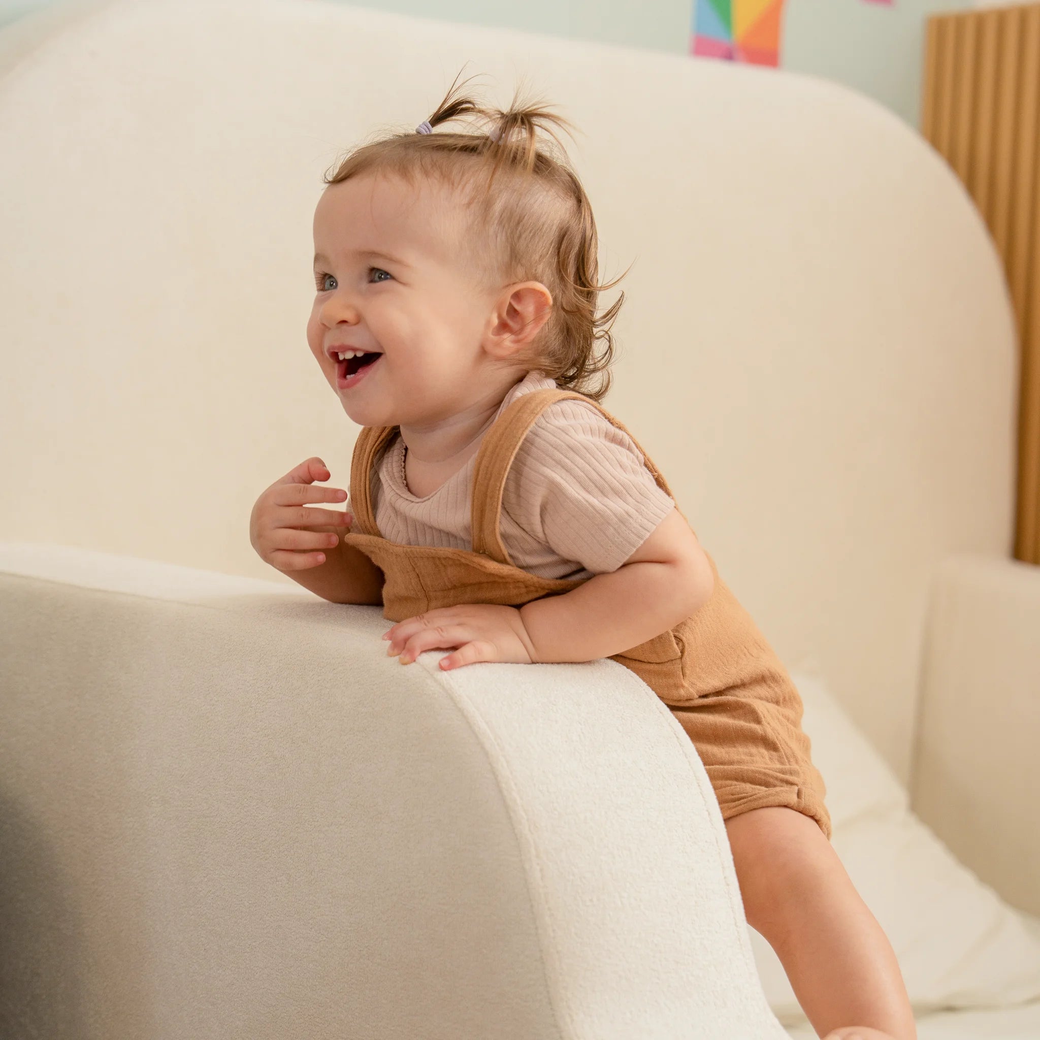 Cama Montessoriana Casal - Linho | Little Duck