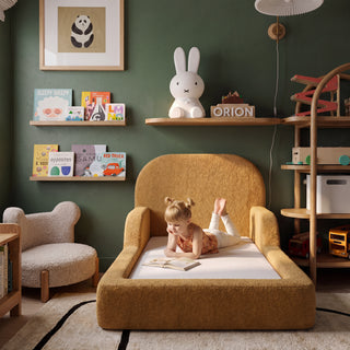 Cama Montessoriana Solteiro - Mostarda | Little Duck