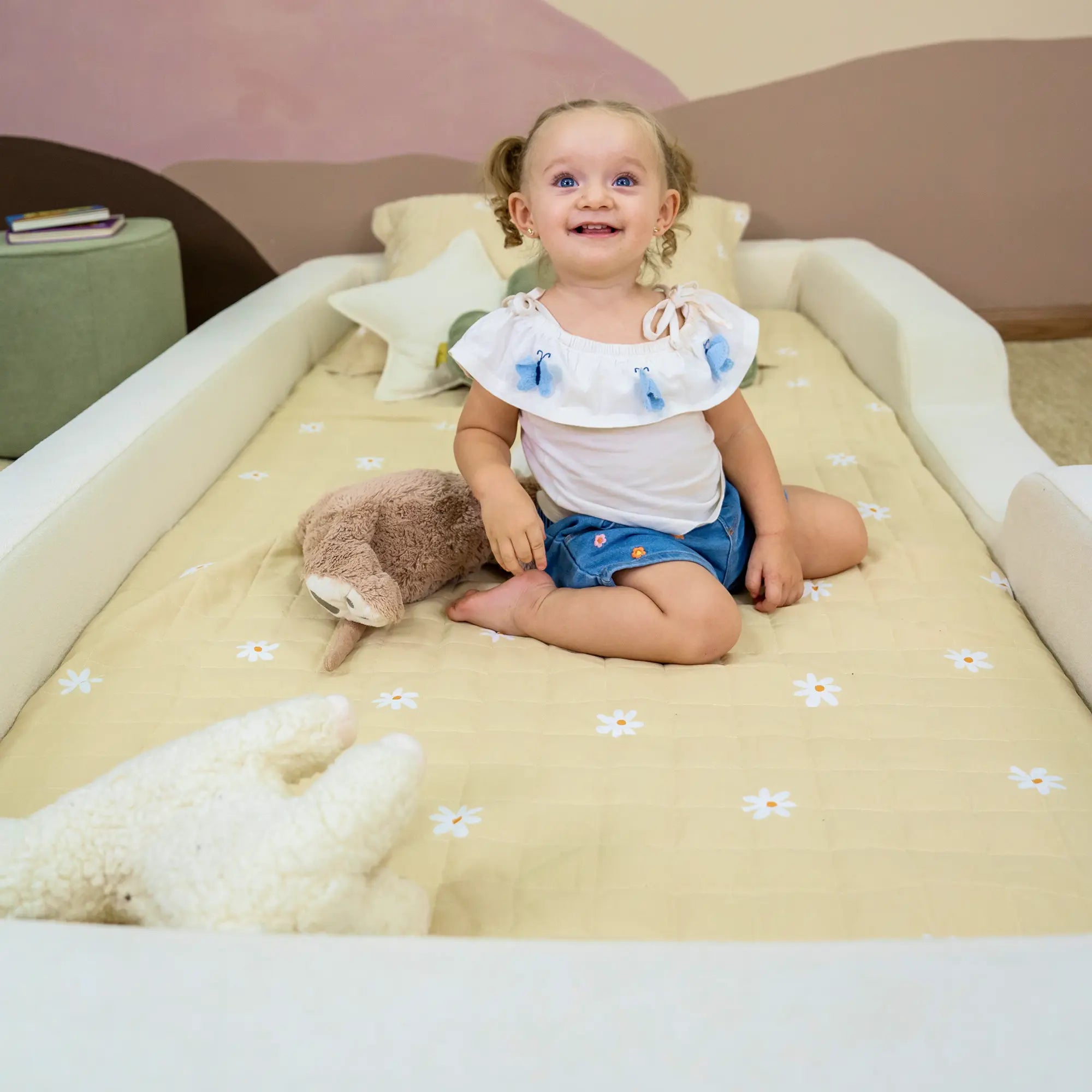 Cama Montessoriana Light - Azul Médio | Little Duck