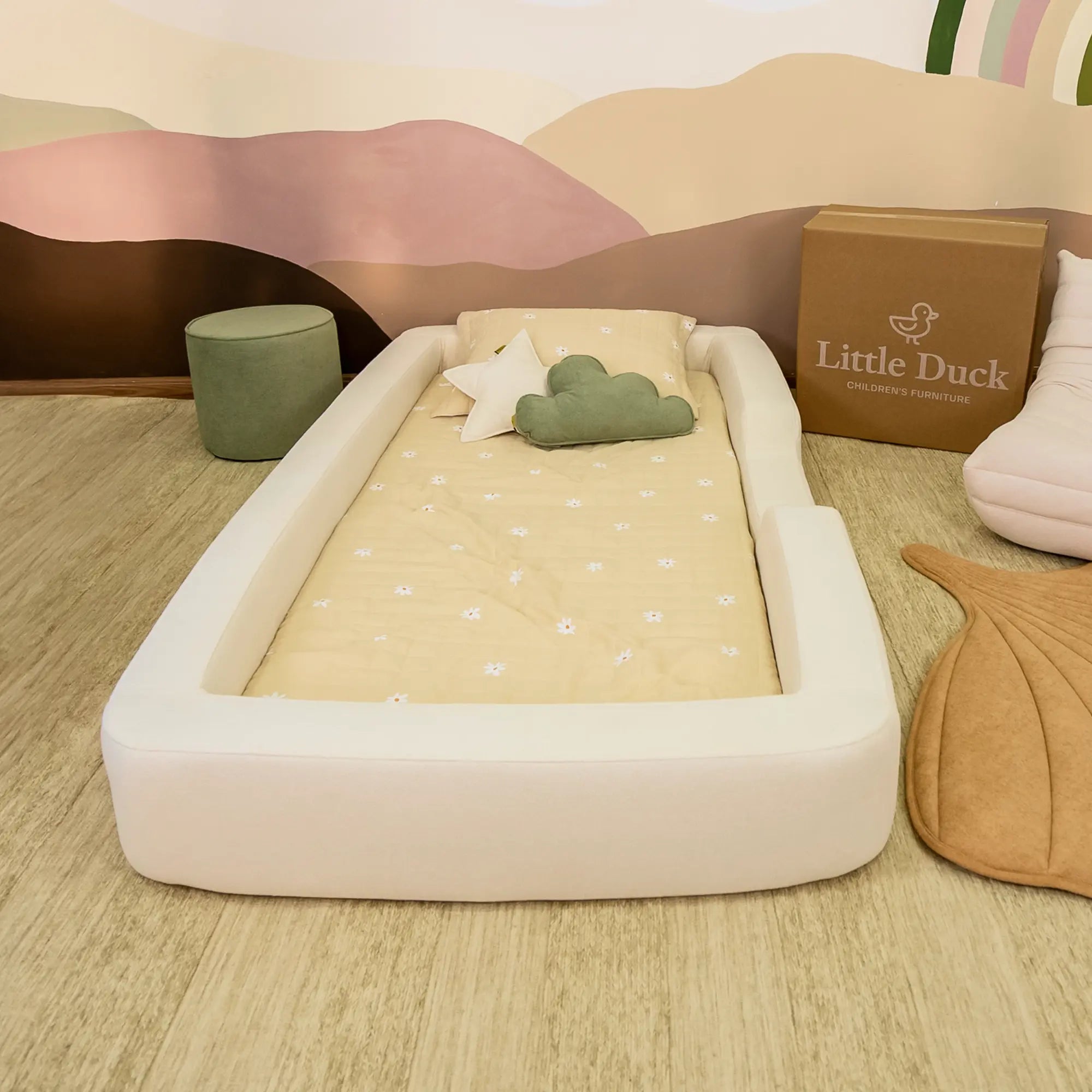 Cama Montessoriana Light - Cinza | Little Duck
